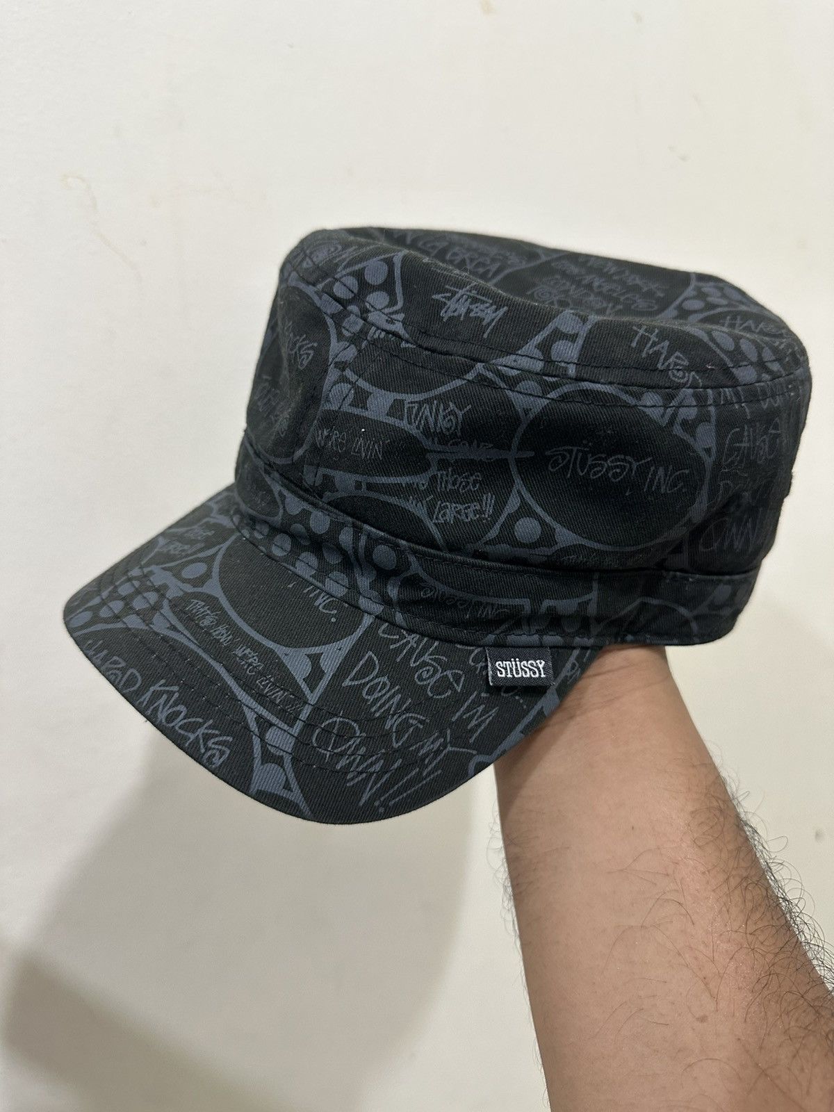 Stussy VTG Stussy OVER PRINT Cadet Hat Size ONE SIZE - 1 Thumbnail