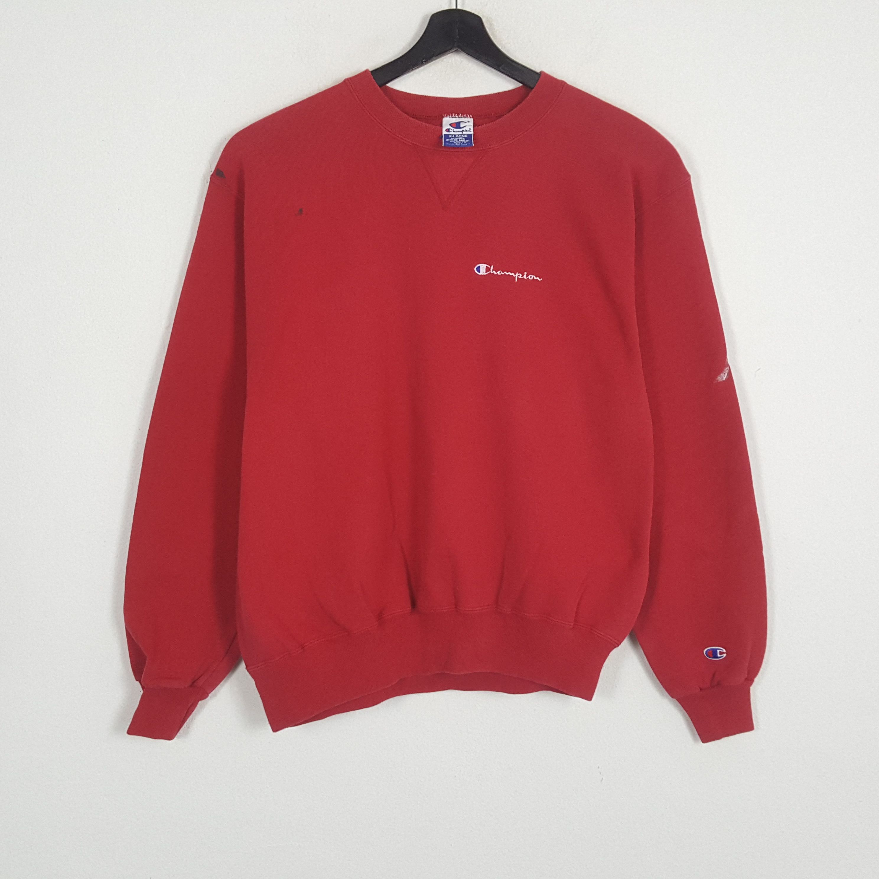 Champion × Vintage CHAMPION Streetwear Style Sweatshirt Size US XL / EU 56 / 4 - 1 Thumbnail