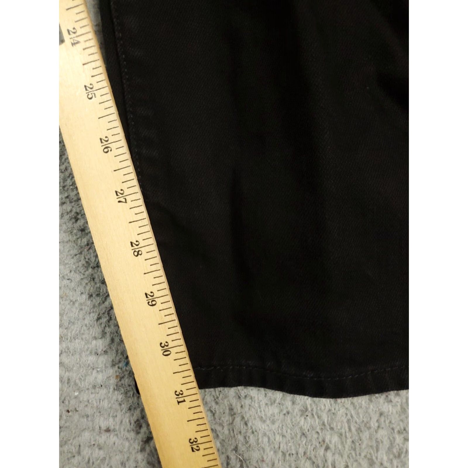 Levi's Levis Mens 40x32 501 Black Straight Leg Denim Jeans Pants Size US 40 / EU 56 - 5 Thumbnail