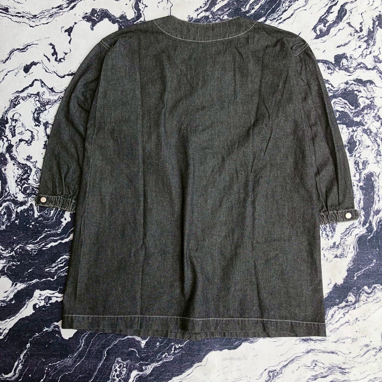 Issey Miyake Issey Miyake Design Studio Denim Work Coats Size US M / EU 48-50 / 2 - 6 Thumbnail