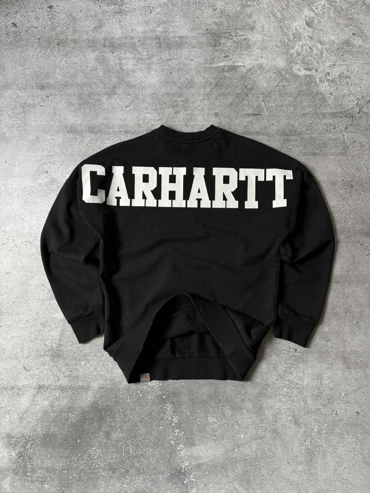 Carhartt × Carhartt Wip Carhartt WIP Tony Big Logo Sweatshirt Size US S / EU 44-46 / 1 - 2 Thumbnail