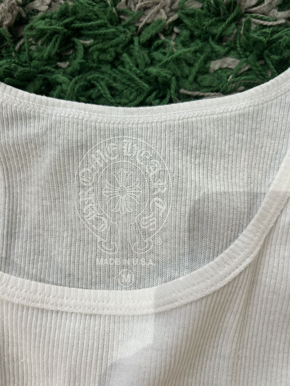 Chrome Hearts Chrome Hearts Pink T Bar Rib Tank Top Size US M / EU 48-50 / 2 - 5 Thumbnail