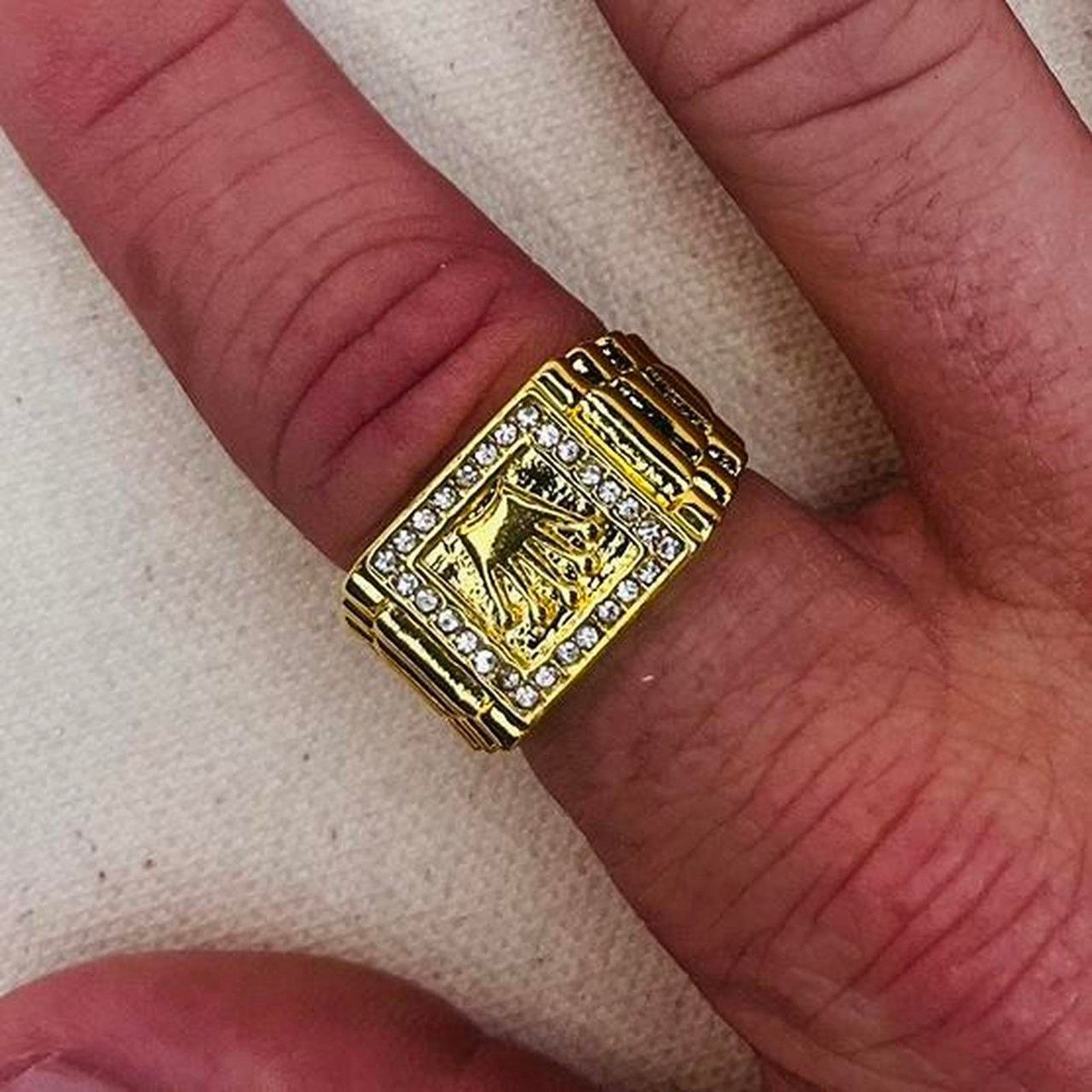 Vintage Y2k 2000s vintage style rolex ring Size ONE SIZE - 3 Thumbnail