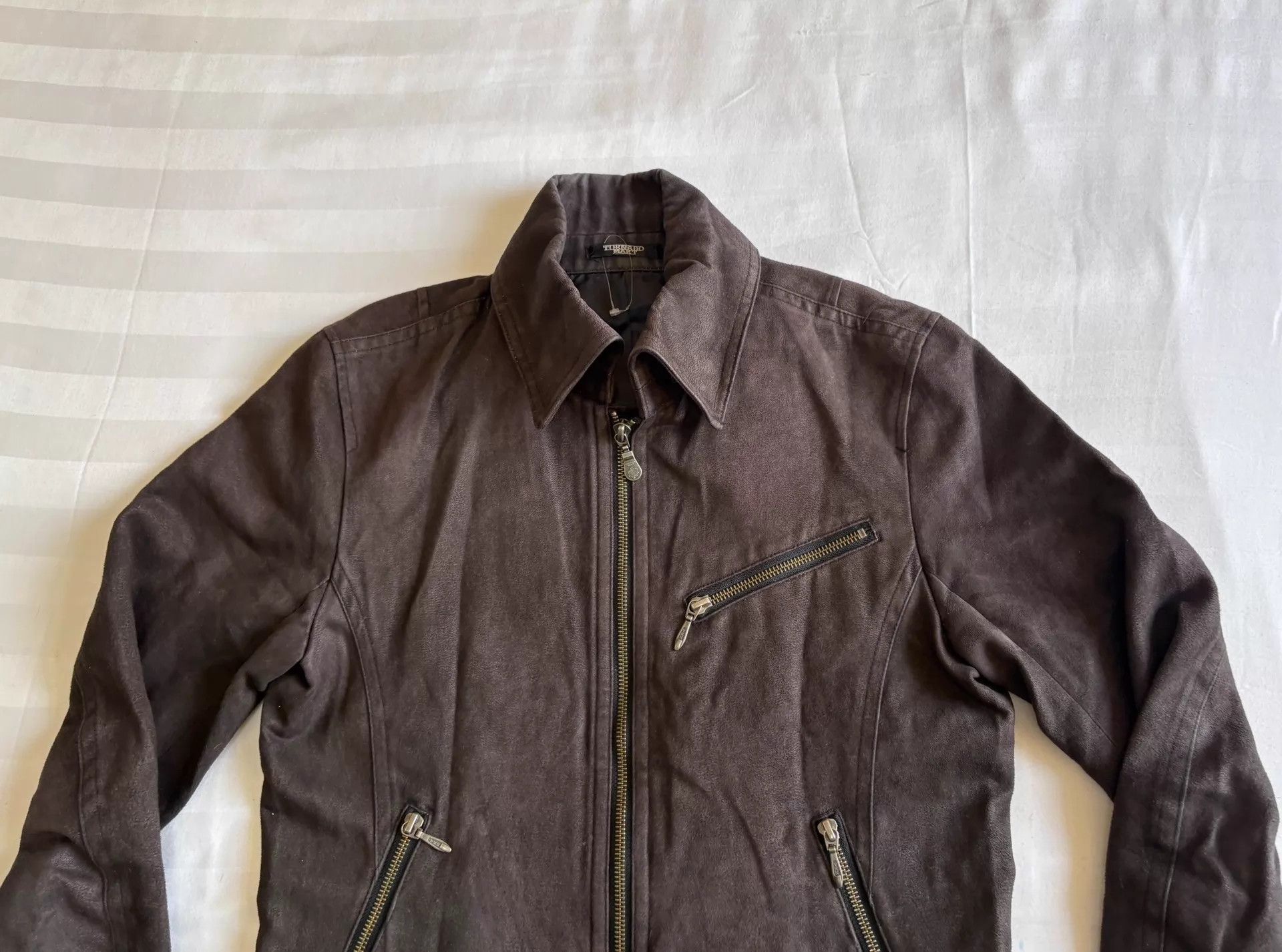 Tornado Mart Tornado Mart Vintage Jacket Binder Hem 3D Zipper Fleece Size US M / EU 48-50 / 2 - 4 Thumbnail