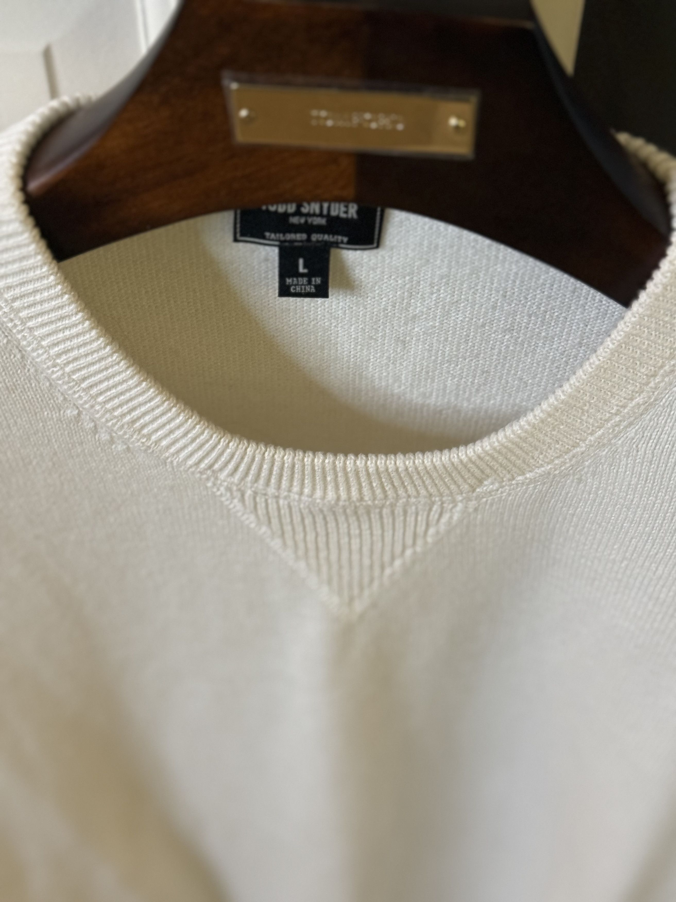 Todd Snyder Best Dressed Rare $250 w/tax Elevated Cotton Cashmere Knit Size US L / EU 52-54 / 3 - 12 Thumbnail