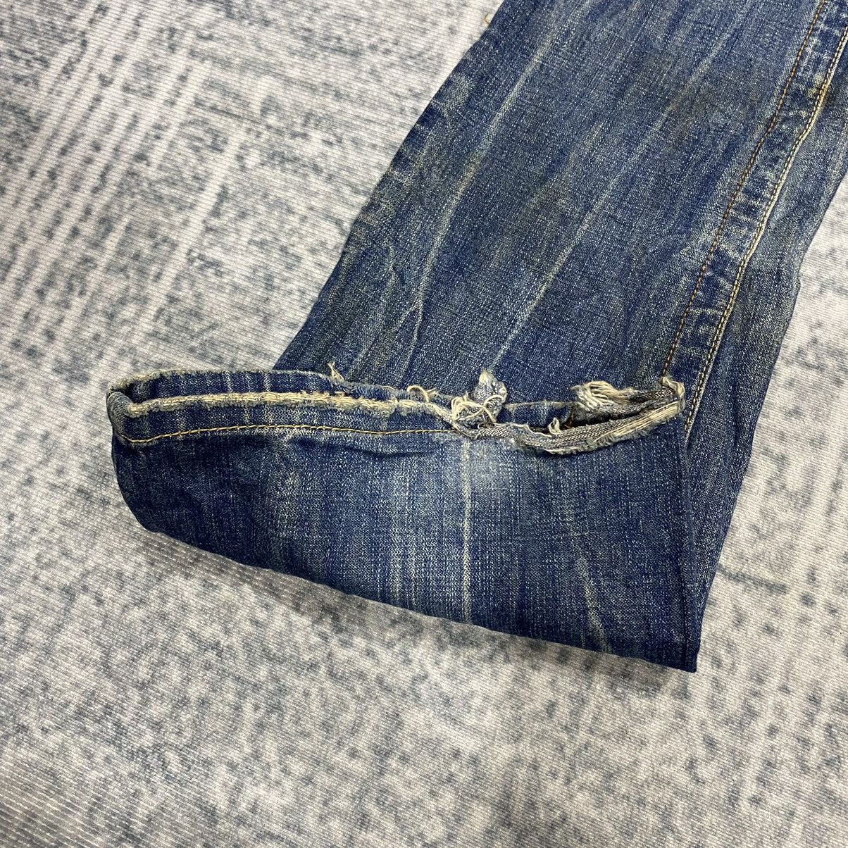 Hysteric Glamour × Japanese Brand × Le Grande Bleu (L.G.B.) Flare☠️ Eagle Japan Mudwash Bootcut Jeans Vintage 80s 90s Size US 28 / EU 44 - 5 Thumbnail