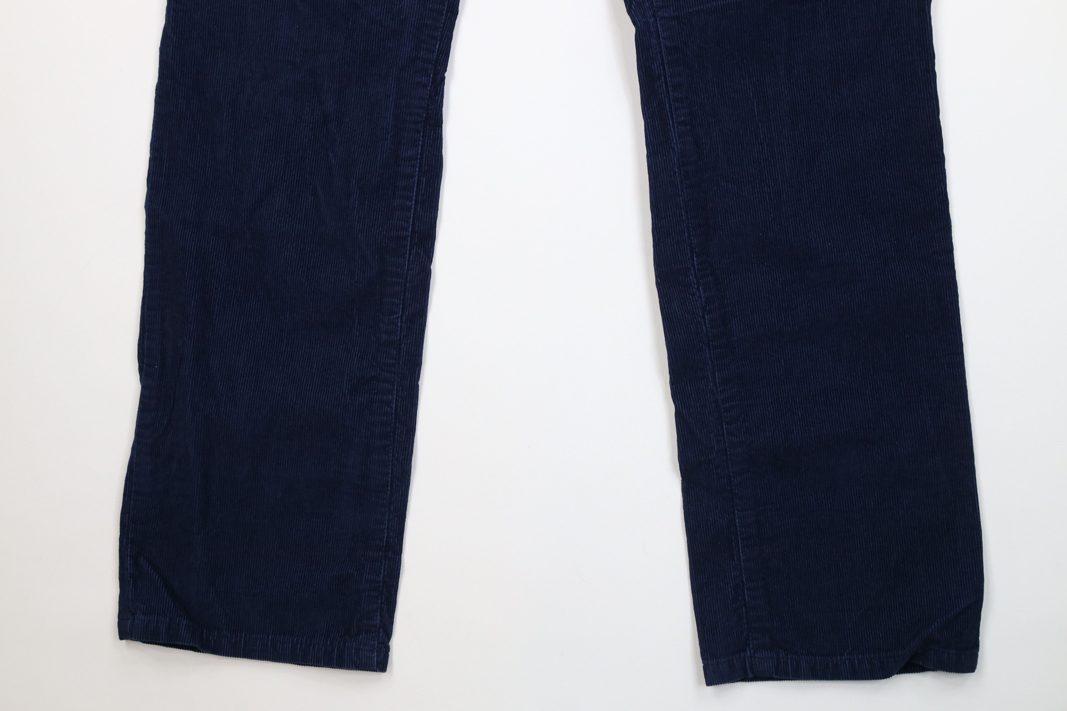 Express Express Faded Rocco Straight Leg Corduroy Chino Pants Blue Size US 36 / EU 52 - 4 Thumbnail