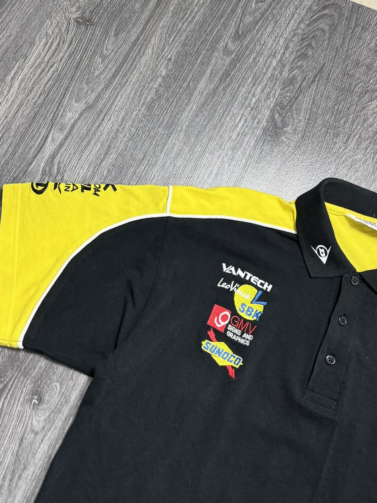 Dunlop × Formula 1 90s Vintage Racing Polo Shirt Dunlop F-1 Size US M / EU 48-50 / 2 - 2 Thumbnail