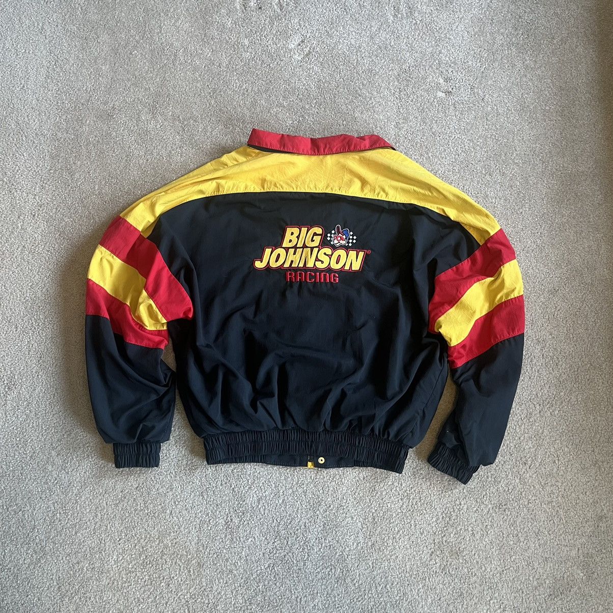 Vintage 90’s vintage Big Johnson Racing windbreaker Size US XL / EU 56 / 4 - 3 Thumbnail