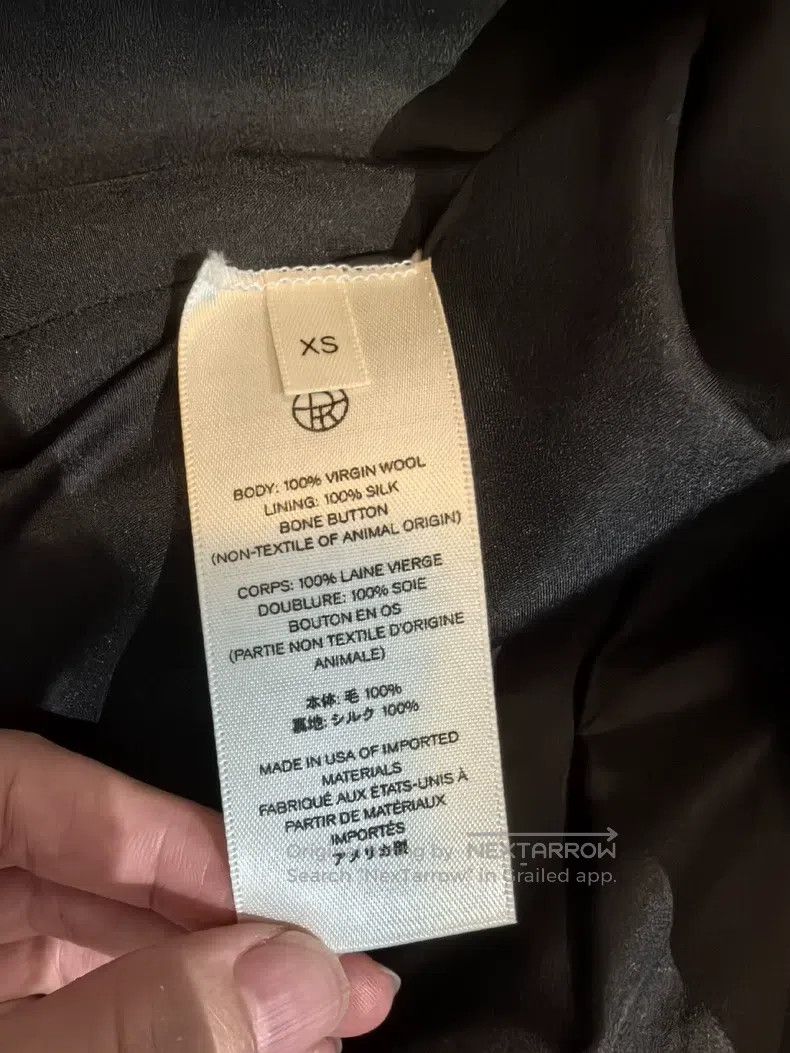 The Row The row One-button wool-blend suit Size XS / US 0-2 / IT 36-38 - 7 Thumbnail