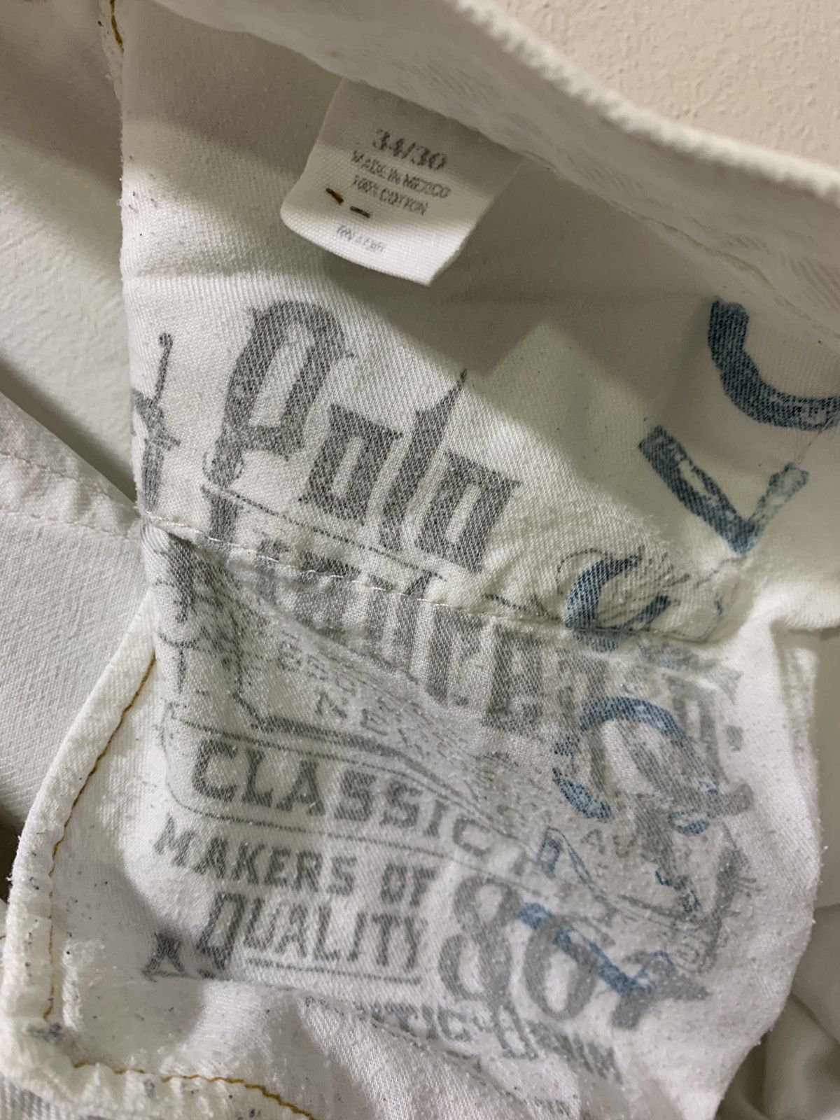 Polo Ralph Lauren Vintage Polo Ralph Lauren White Denim Size US 36 / EU 52 - 6 Thumbnail