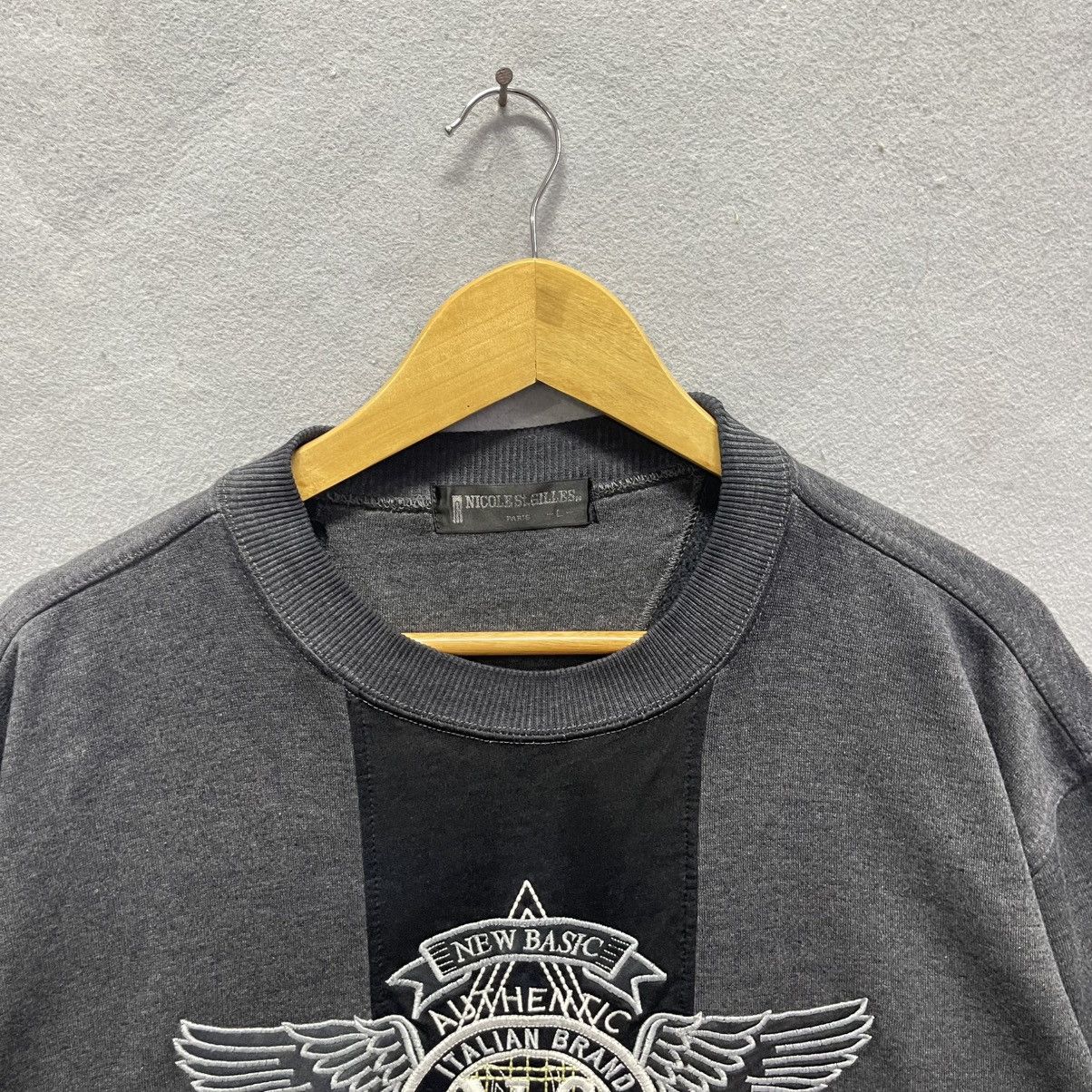 Vintage Nicole St. Gilles Paris Logo Crewneck Sweatshirt Size US L / EU 52-54 / 3 - 2 Thumbnail