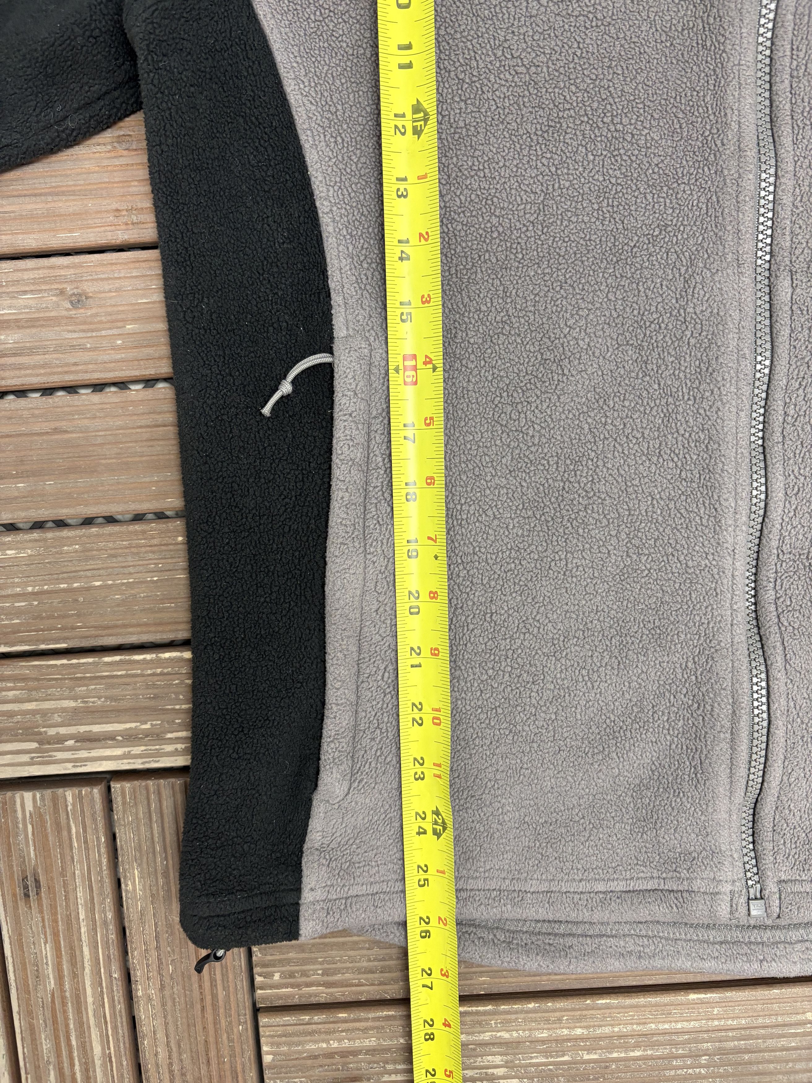 The North Face The North Face Embroidered Vintage Grey Fleece Sweater Size US M / EU 48-50 / 2 - 8 Thumbnail