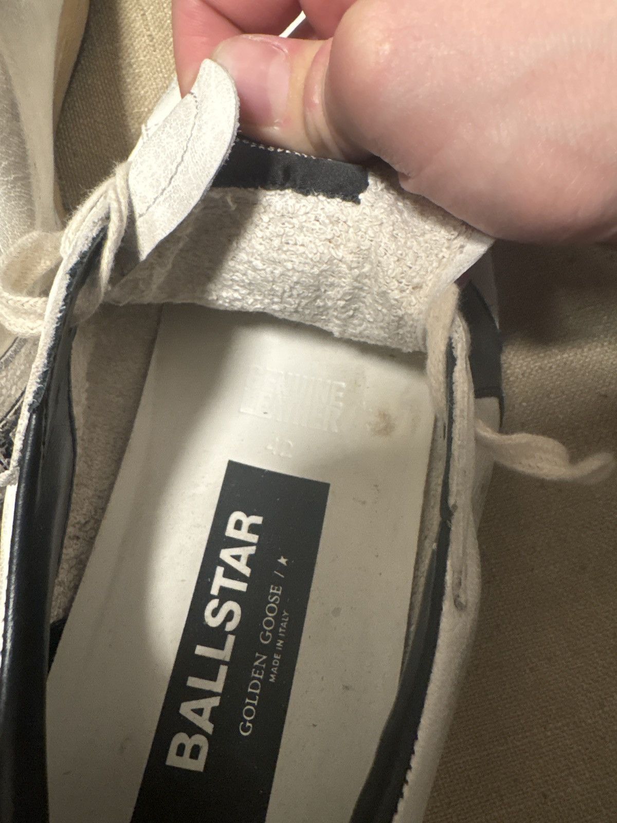 Golden Goose Golden goose ball star sneakers Size US 12 / IT 42 - 3 Thumbnail