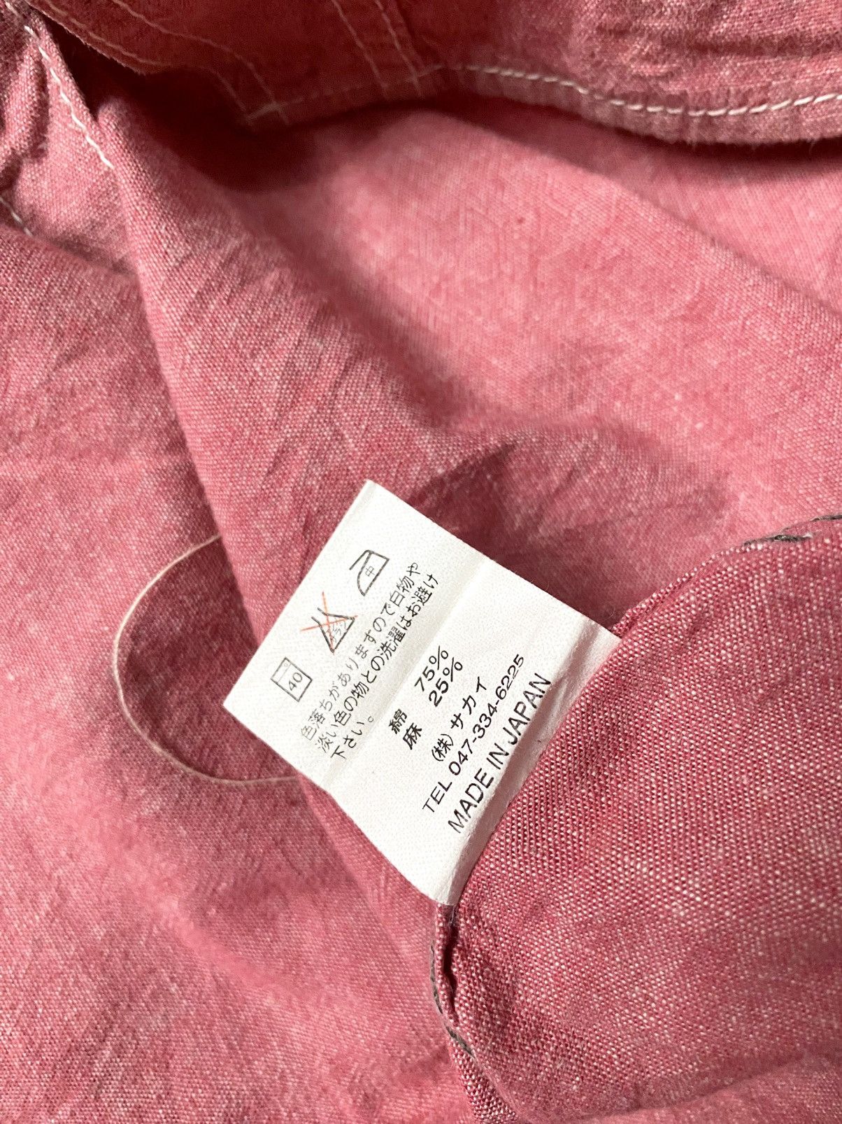 EIGHT-G Eight G Chambray Japan Workshirt Size US M / EU 48-50 / 2 - 8 Thumbnail