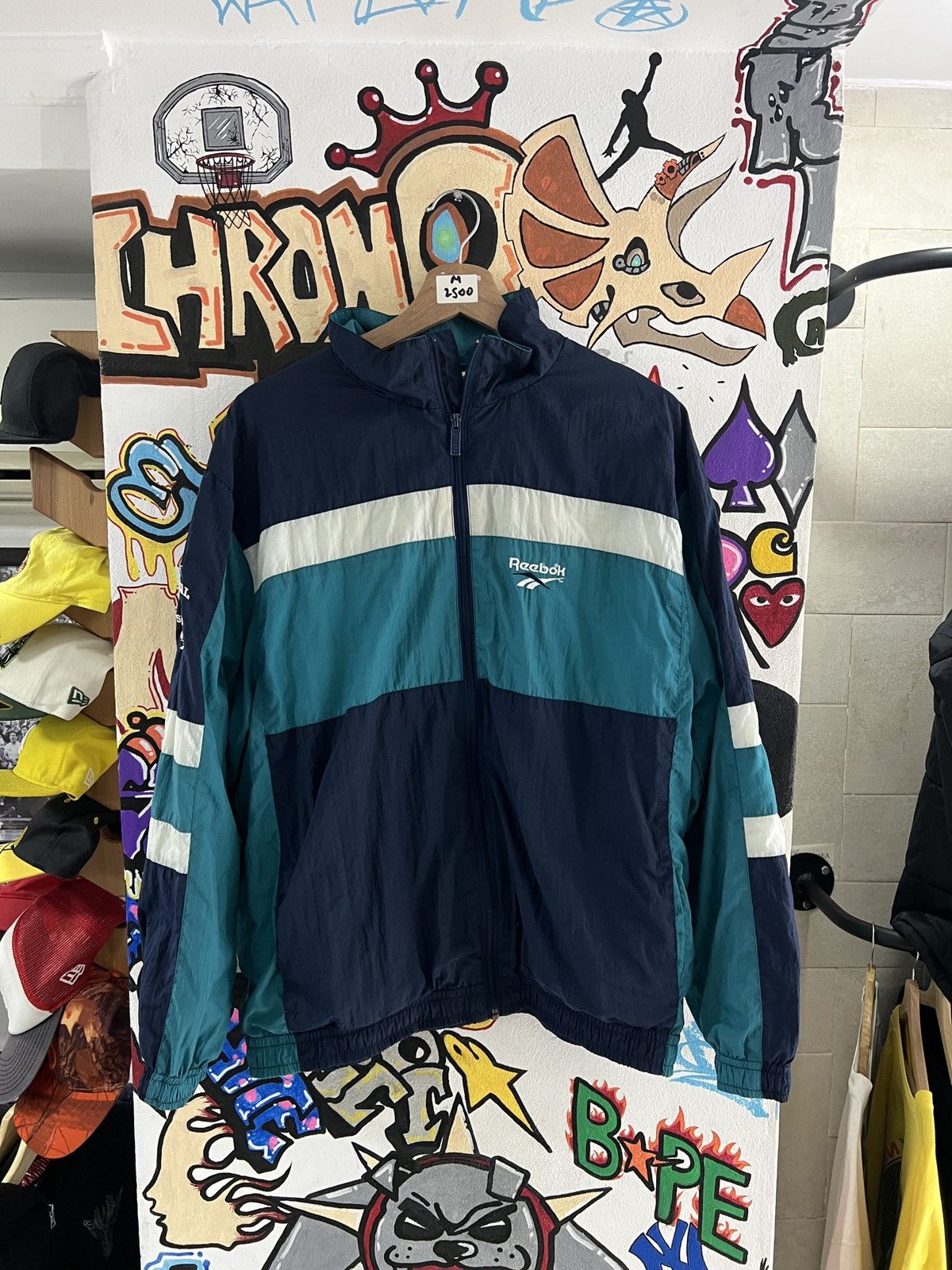 Reebok Vintage Reebok Zip Up Size US M / EU 48-50 / 2 - 1 Thumbnail