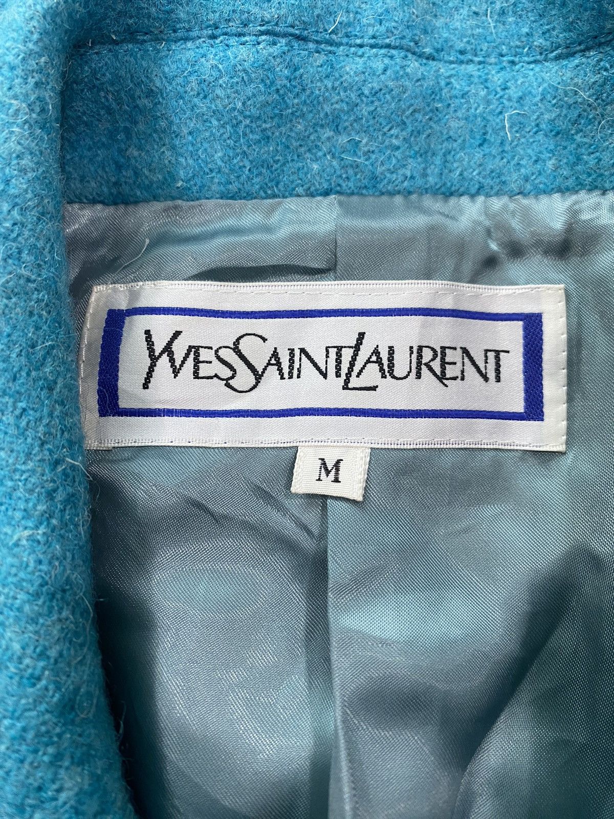 Saint Laurent Paris × Yves Saint Laurent #grailsale YVES SAINT LAURENT DOUBLE BREAST JACKET WOOL Size US M / EU 48-50 / 2 - 8 Thumbnail