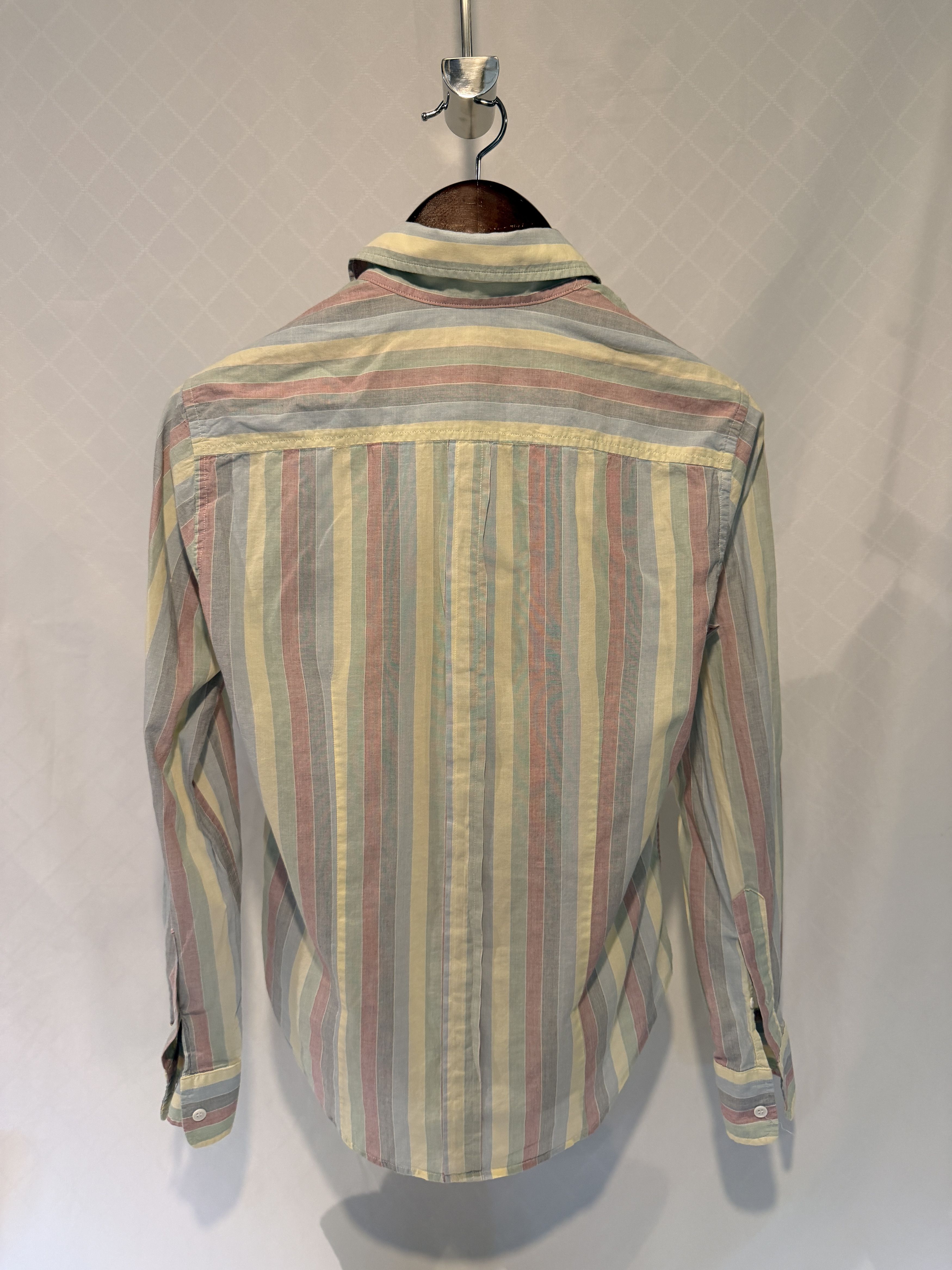 Band Of Outsiders Band of Outsiders Colorful Stripe Button Up Size US S / EU 44-46 / 1 - 3 Thumbnail