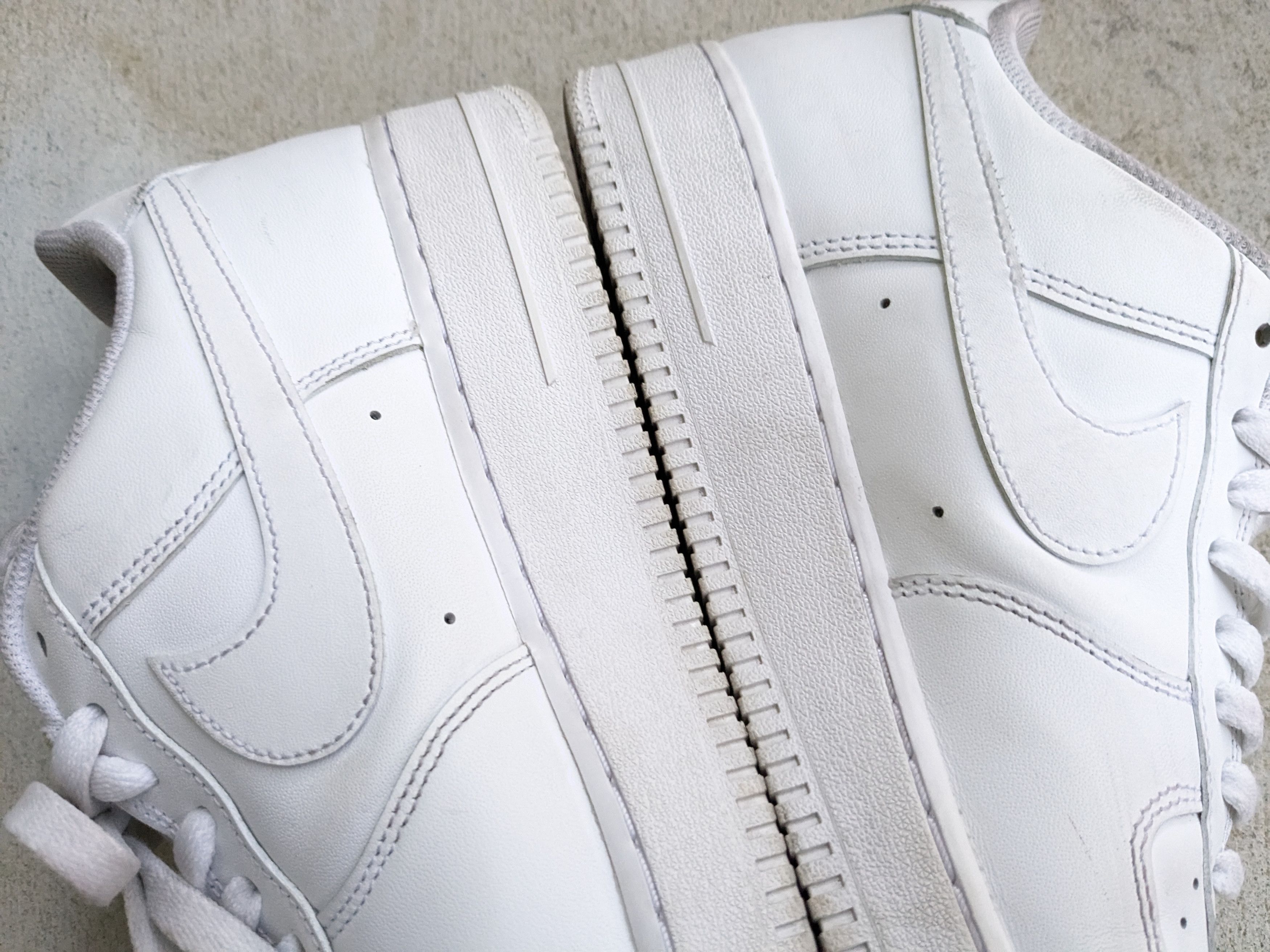 Nike Nike Air Force 1 AF1 Triple White 11 Low Tops Leather Size US 11 / EU 44 - 9 Thumbnail