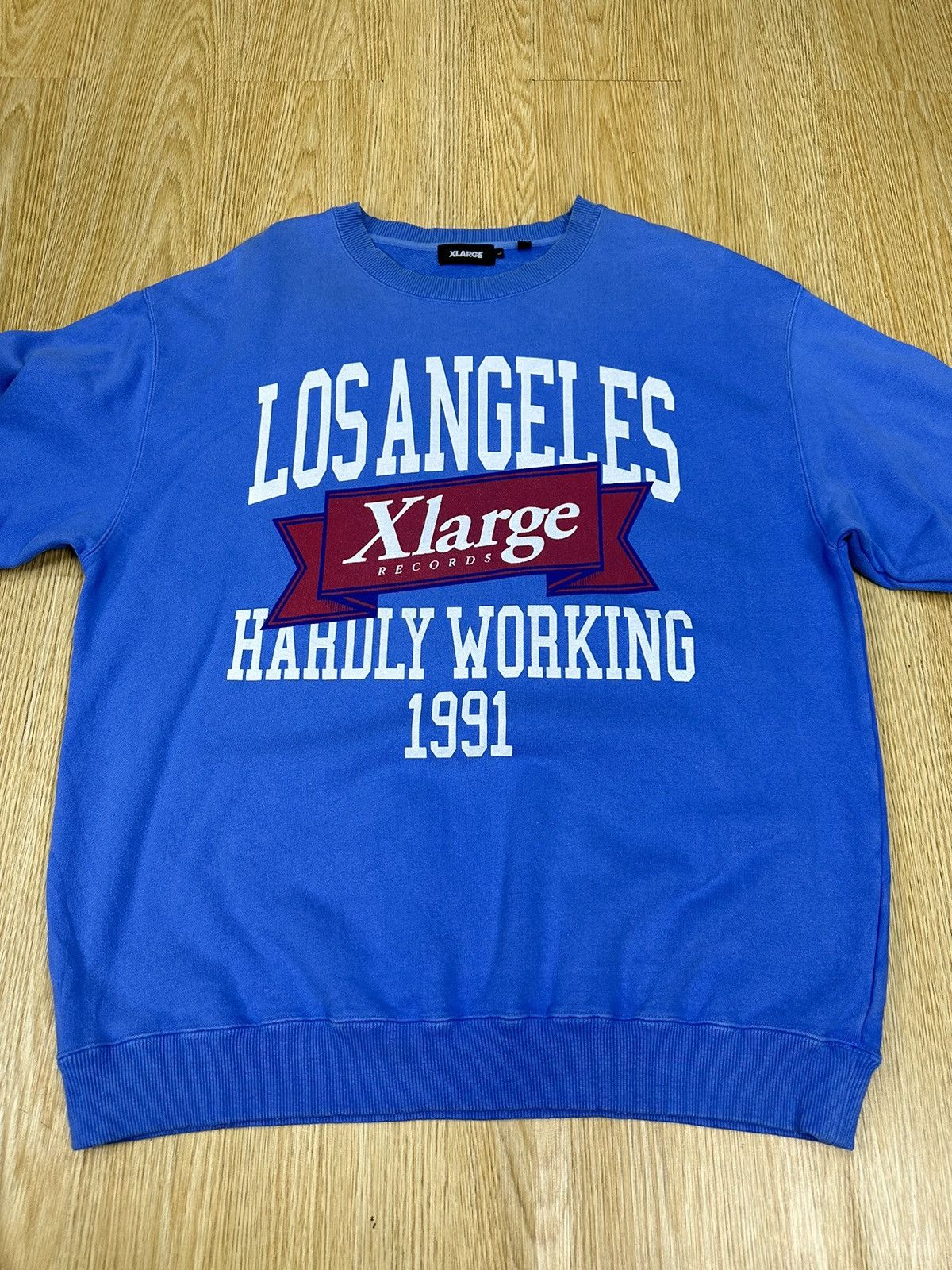 X-LARGE Vintage XLarge Los Angeles Crewneck Sweatshirt Z243 Size US L / EU 52-54 / 3 - 6 Thumbnail