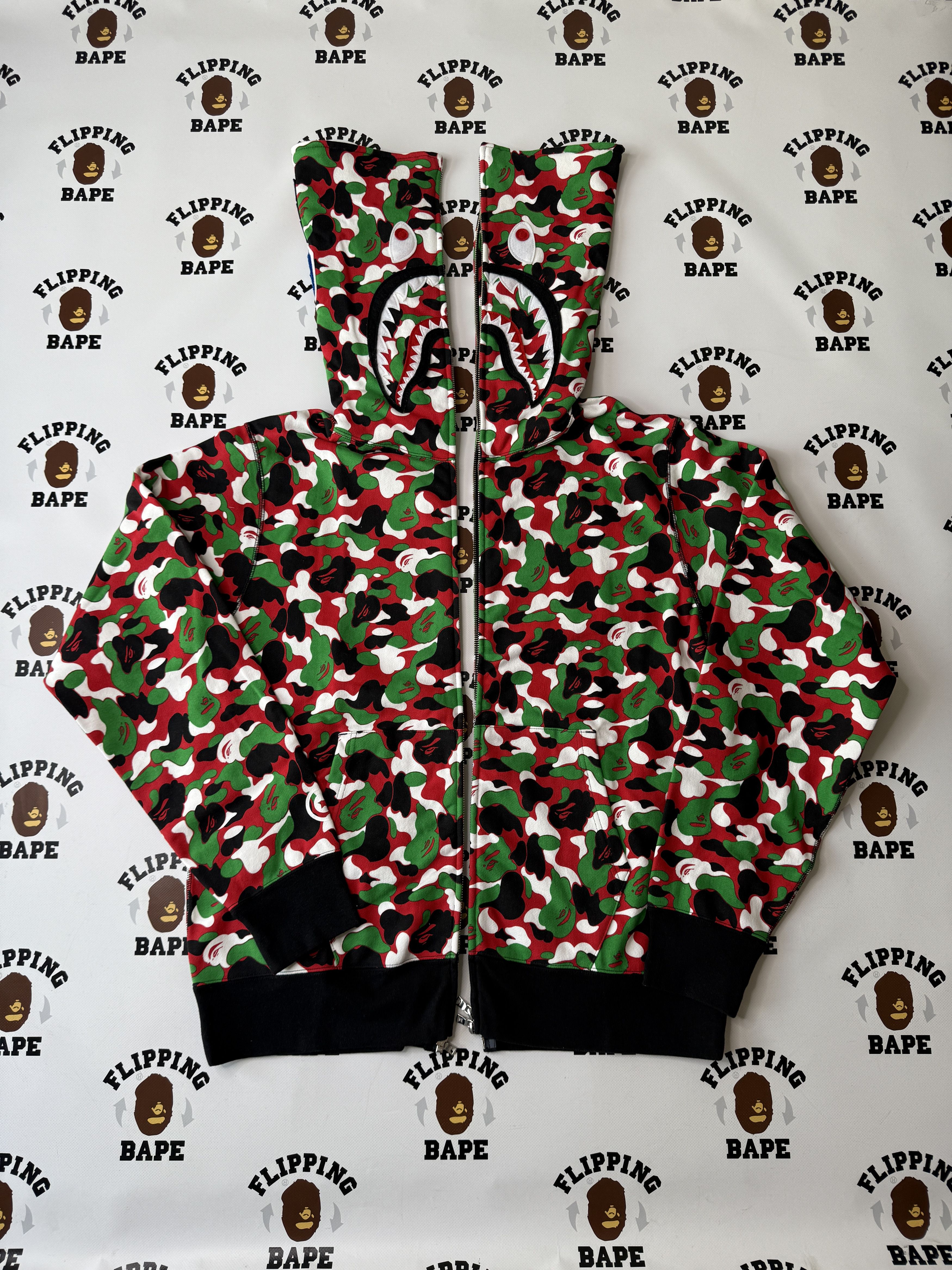 Bape BAPE DUBAI SEPARATE SHARK FULL ZIP HOODIE Size US XL / EU 56 / 4 - 1 Thumbnail