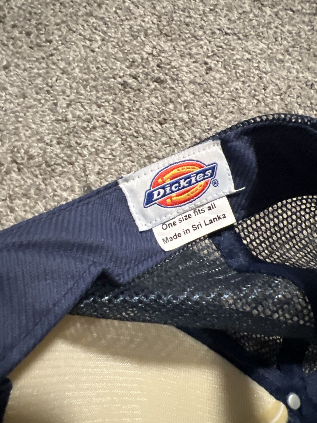 Dickies × Vintage Vintage Dickies Big Logo Trucker Hat Size ONE SIZE - 4 Thumbnail