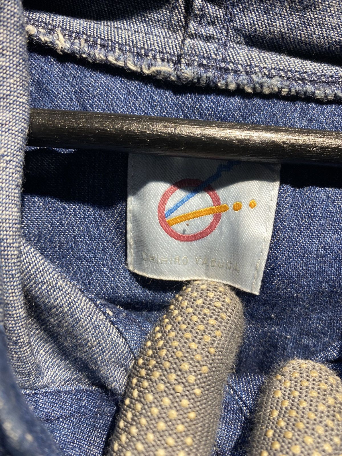 Japanese Brand Chihiro Yasuda Vintage Denim Hooded Jacket – Japanese Size US XL / EU 56 / 4 - 7 Thumbnail