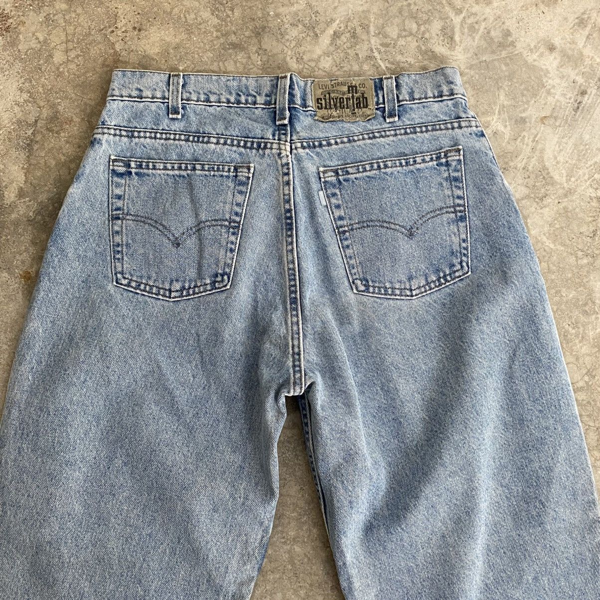 Levi's Vintage 90’s Levis Silvertab Loose Wide Denim Jeans Size US 33 - 12 Thumbnail