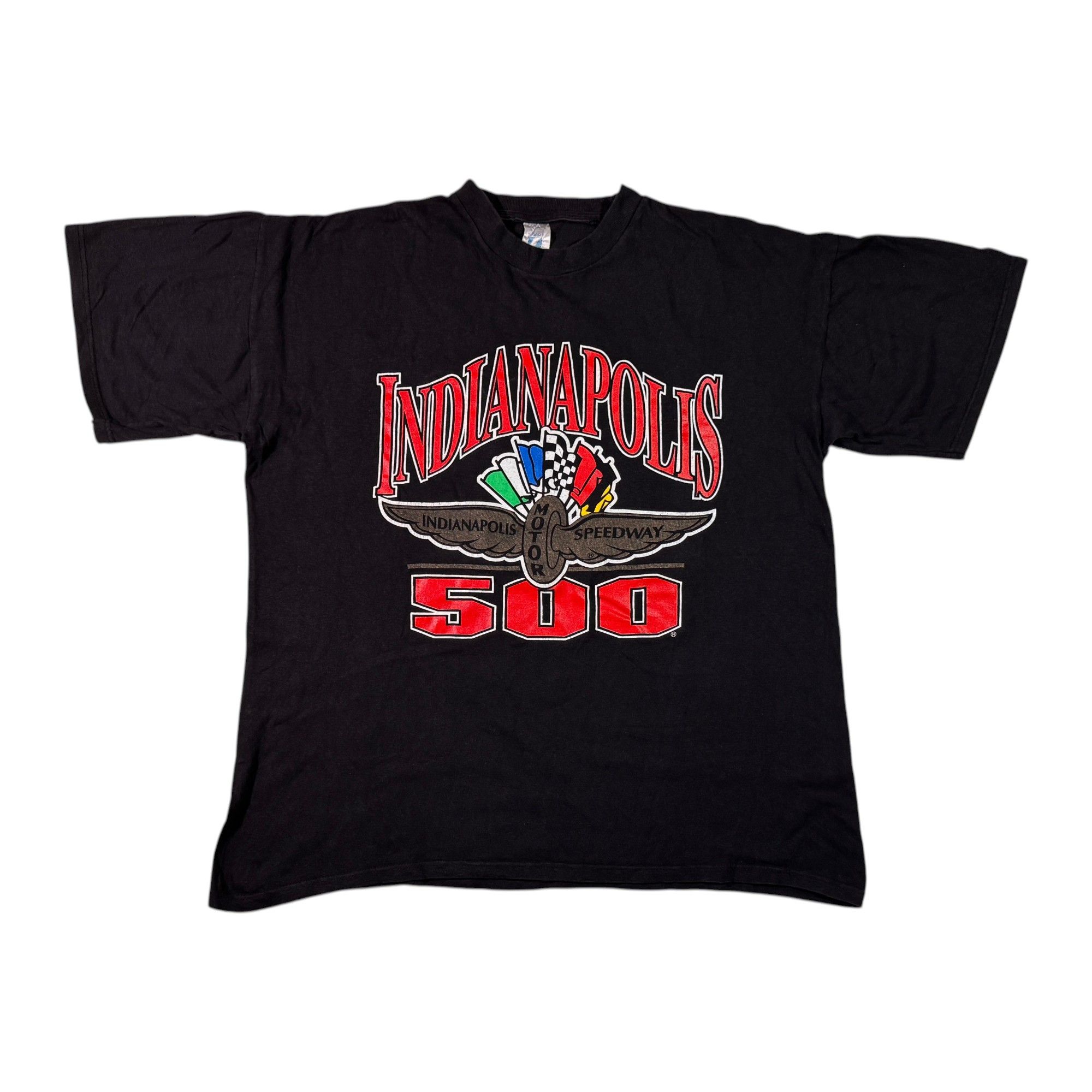Vintage Vintage Indianapolis 500 T-shirt by Logo 7 Size US XL / EU 56 / 4 - 1 Thumbnail