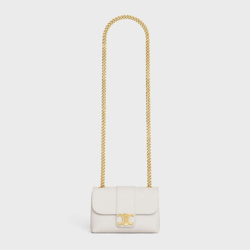 Celine o1w1db10326 10N113GGR Size :OS /Mini Victoire Bag in White Size ONE SIZE - 6 Thumbnail