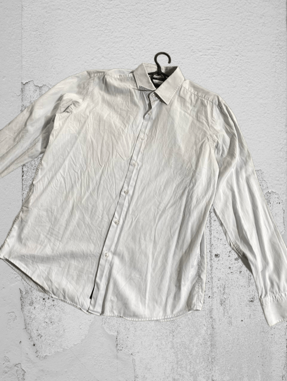 Hugo Boss × Vintage Hugo Boss Classic Shirt Luxury White size M Size US M / EU 48-50 / 2 - 1 Thumbnail