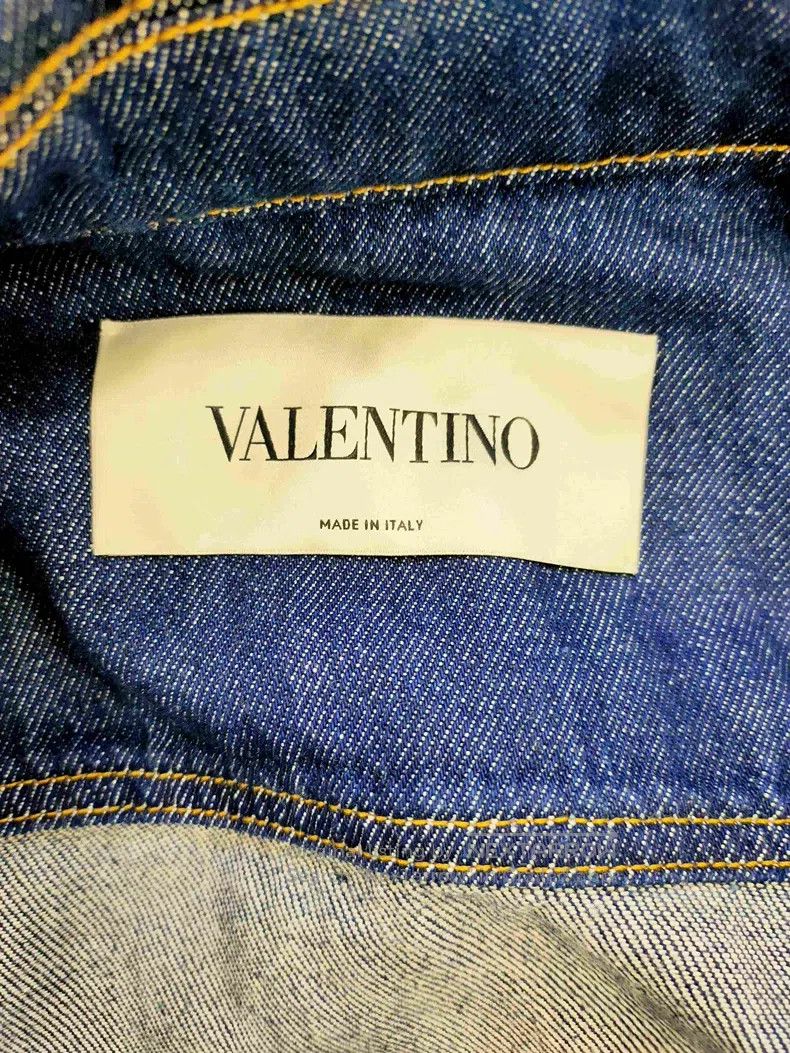 Valentino Valentino Blue denim jacket Size S / US 4 / IT 40 - 3 Thumbnail