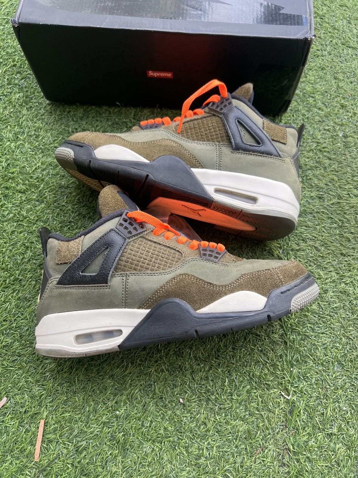 Jordan Brand 🏀 Air Jordan 4 Retro SE Craft 'Medium Olive' FB9927-200 Size US 9 / EU 42 - 2 Thumbnail