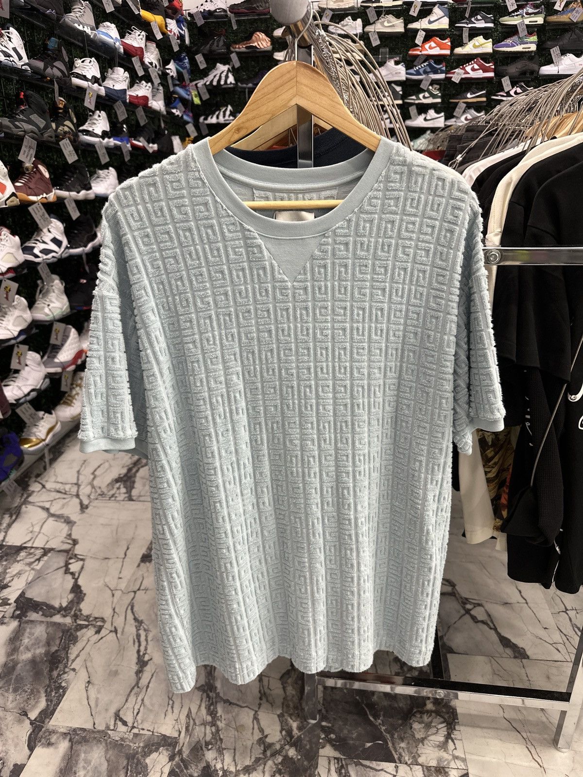 Givenchy Givenchy Cotton Jaquard Tee Size US M / EU 48-50 / 2 - 3 Thumbnail