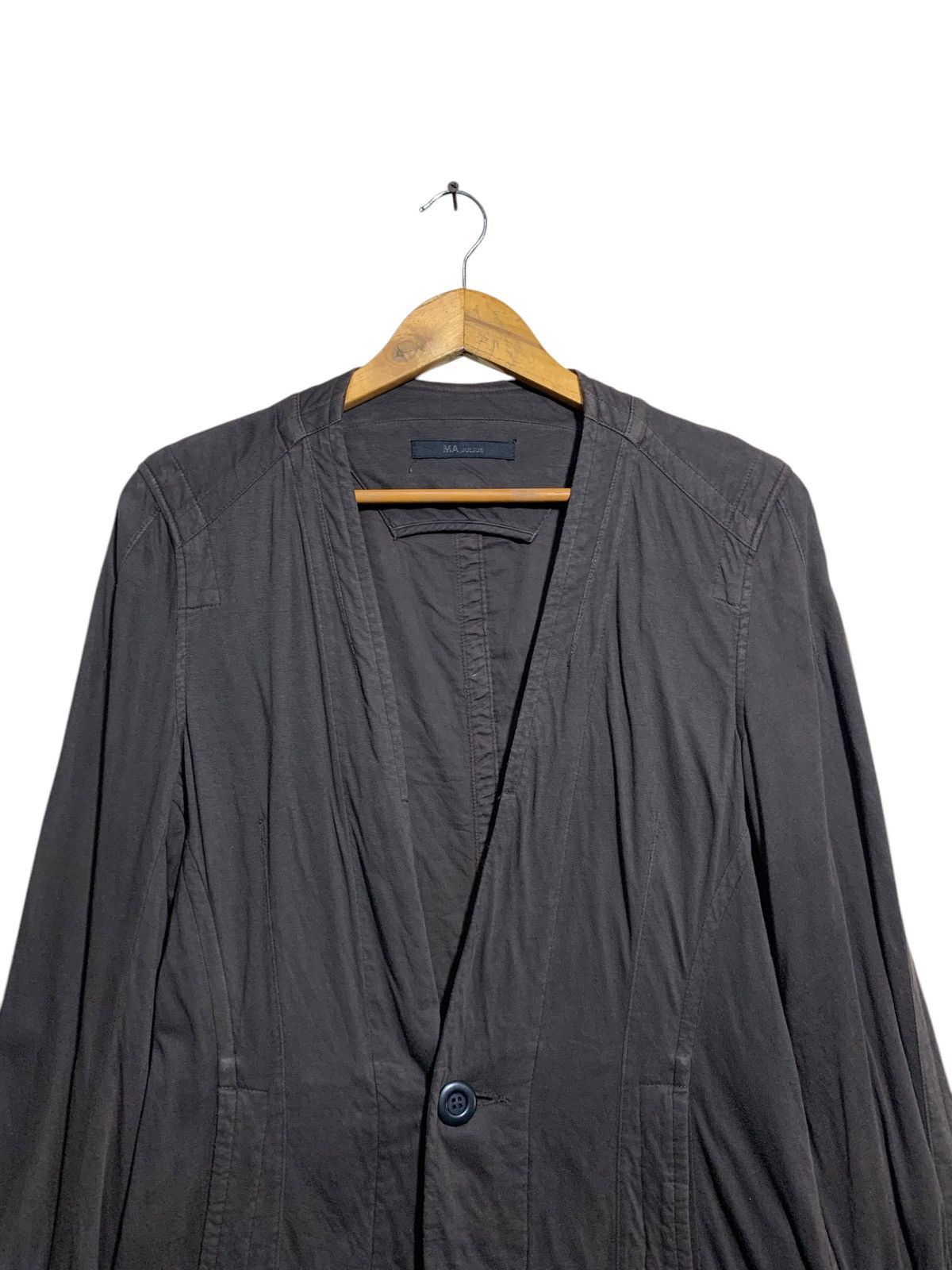 Julius 🔥JULIUS 7 S/S 12 ONE BUTTON CARDI JACKETS Size US M / EU 48-50 / 2 - 5 Thumbnail