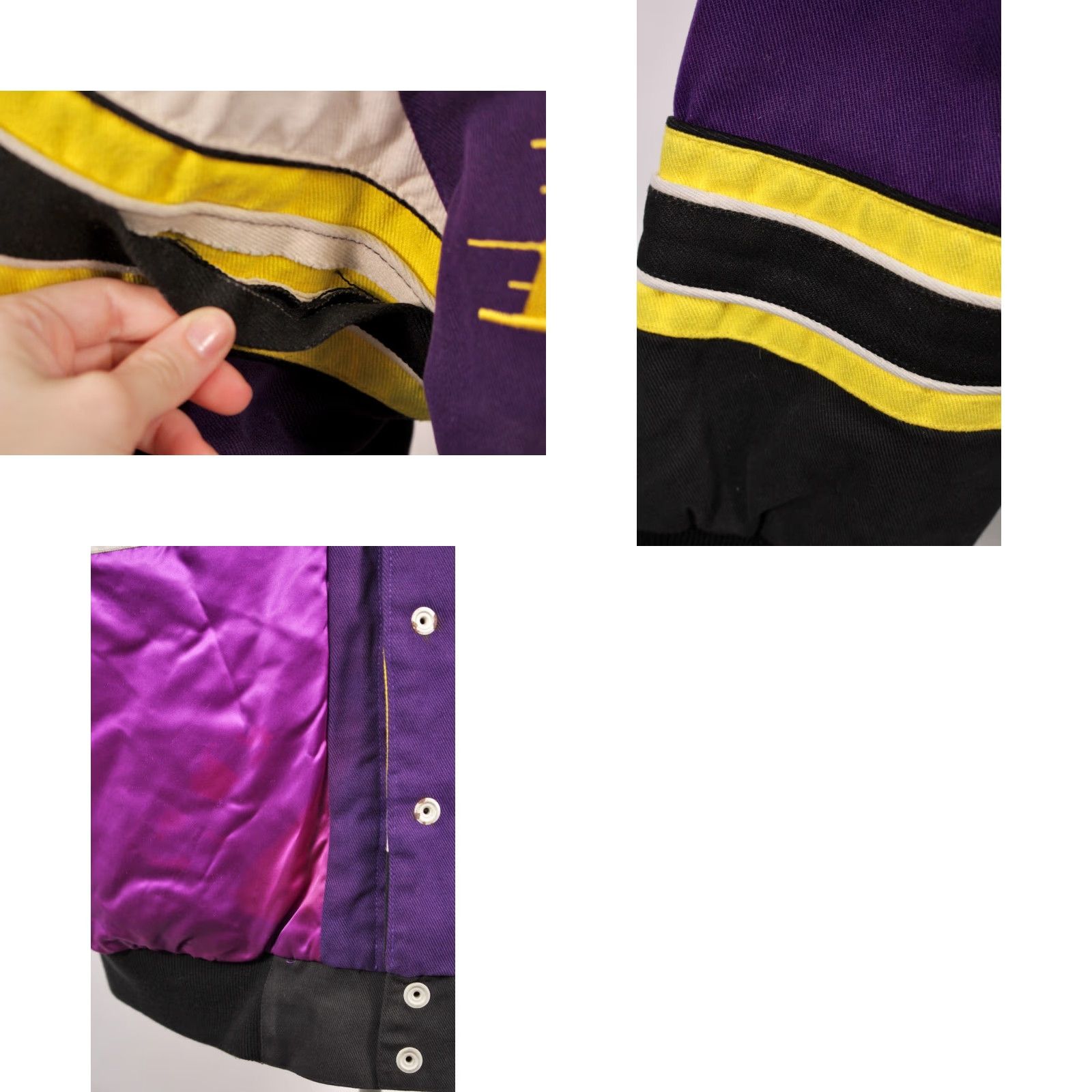 Hamilton VINTAGE Jeff Hamilton Basketball Shirt S Purple 90s LA Lakers Mens Size US S / EU 44-46 / 1 - 9 Thumbnail