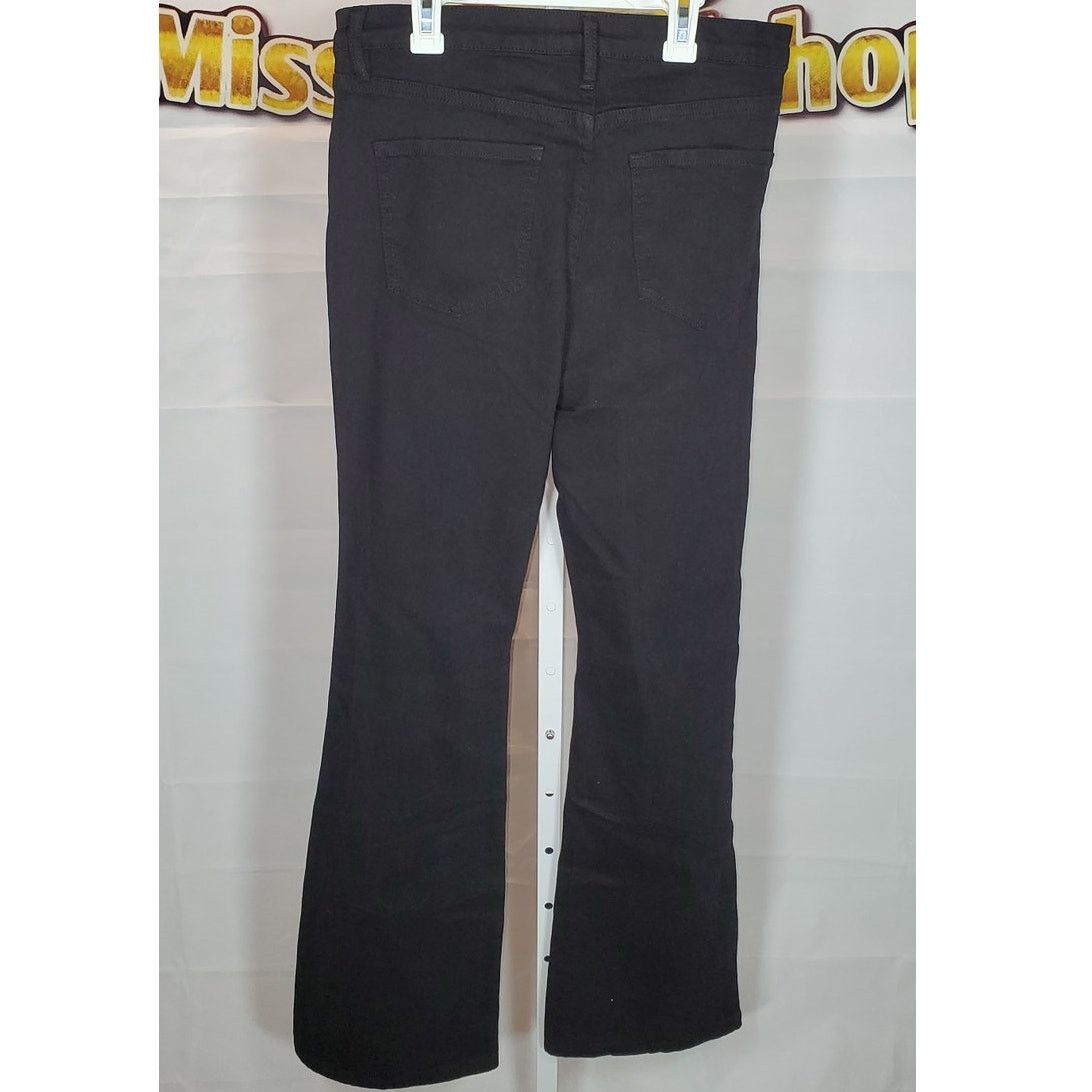 Other Fashion Nova High Rise Stretch Bootcut Jeans Black Size 13 Size 34" / US 12 / IT 48 - 2 Thumbnail