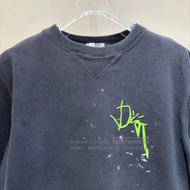 Dior Dior Black Cotton Embroidered Short Sleeve T-Shirt . Size US XS / EU 42 / 0 - 2 Thumbnail