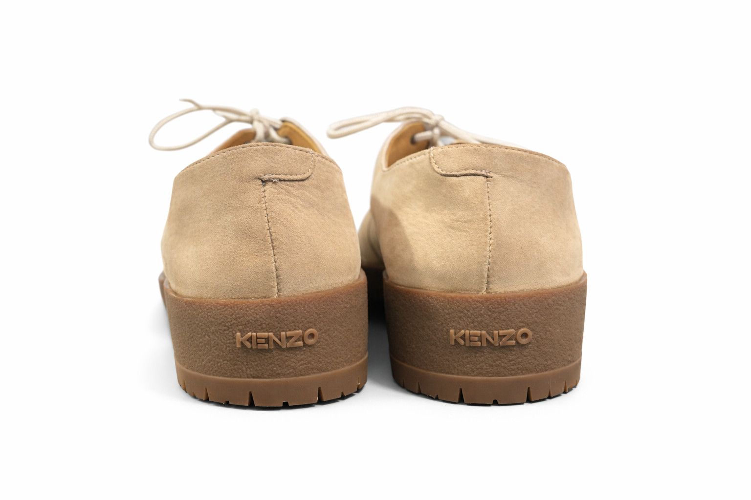 Kenzo Kenzo Nubuck Derby Shoes Cream / Beige – EU 42 Size US 9 / EU 42 - 5 Thumbnail