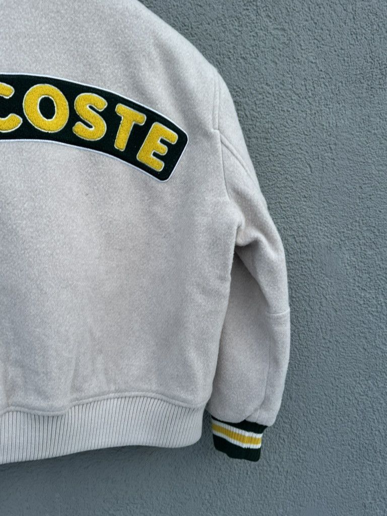 Lacoste Wool Lacoste Live Beige Jaket Big Logo Size XS / US 0-2 / IT 36-38 - 8 Thumbnail