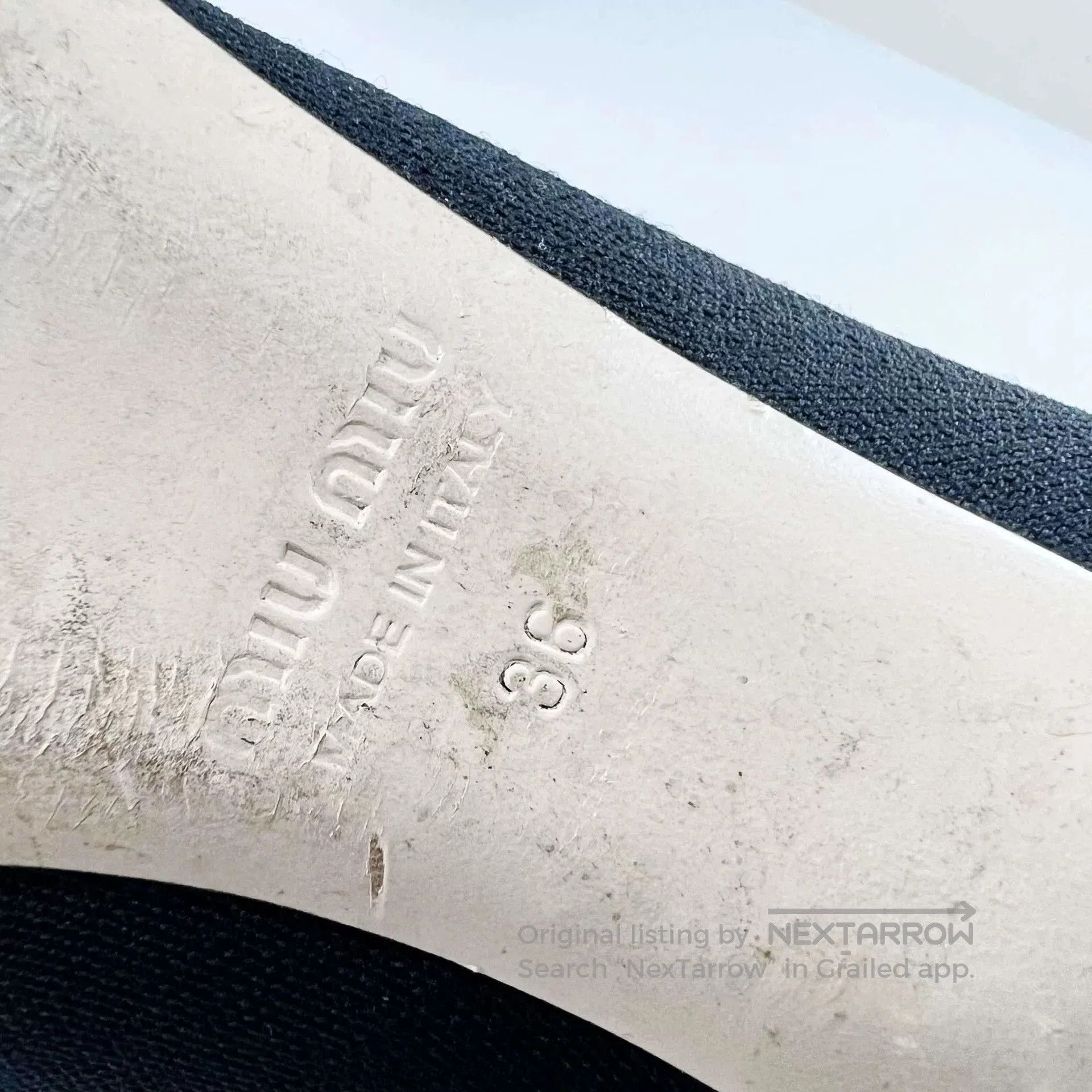 Miu Miu Miu Miu Embroidered Letter Knit Ankle Boots. Size US 7 / IT 37 - 6 Thumbnail