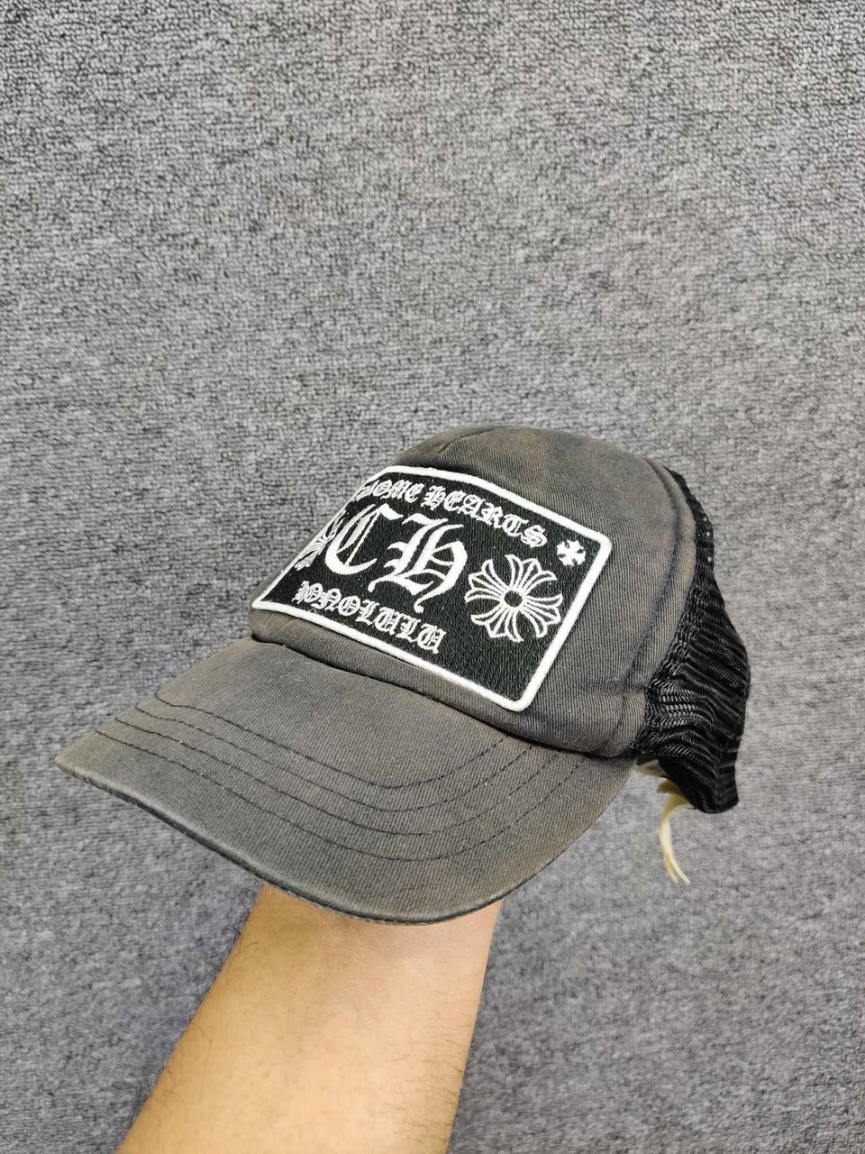 Chrome Hearts Chrome Hearts Honolulu Sunfaded Trucker Hat Size ONE SIZE - 4 Thumbnail