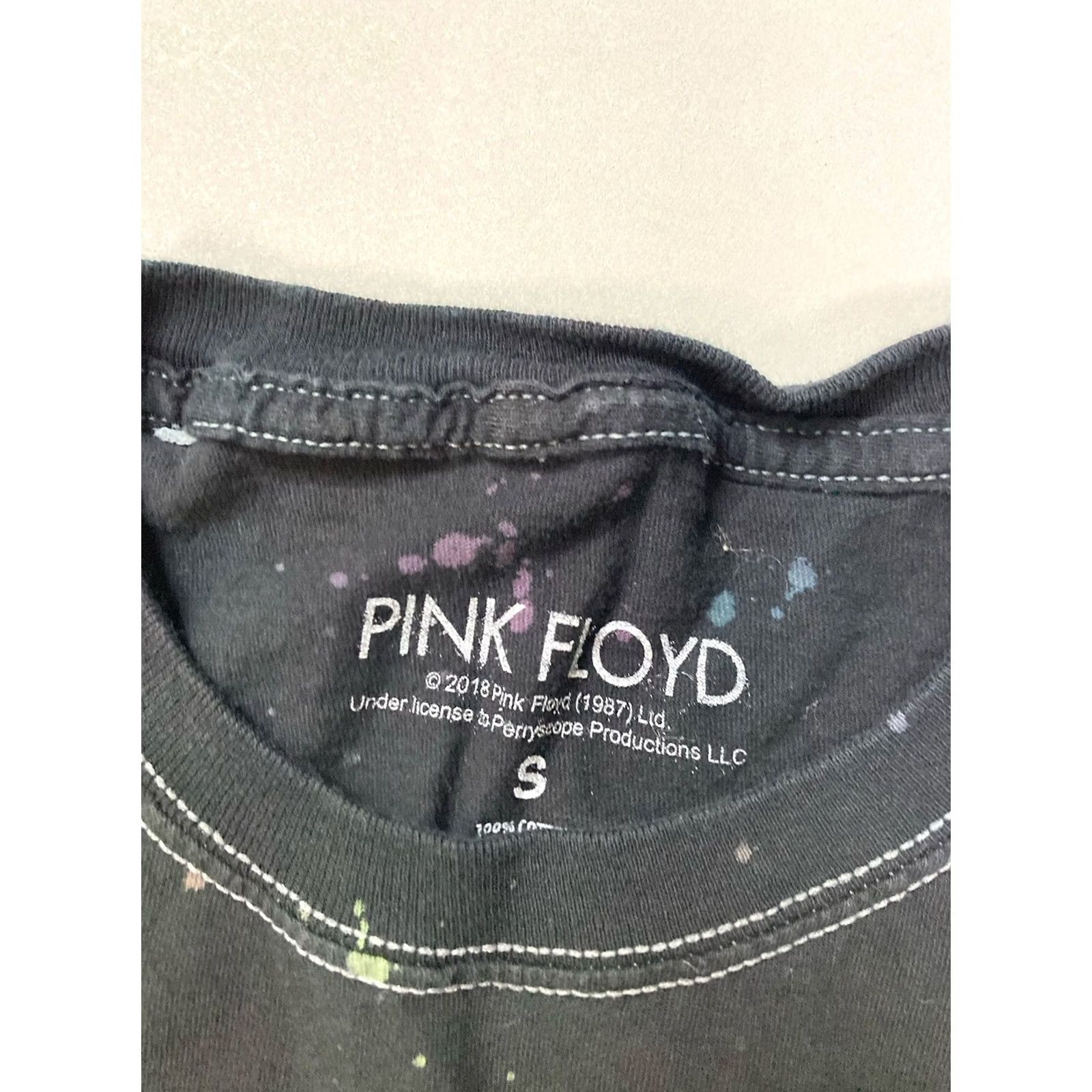 Vintage VINTAGE Pink Floyd Graphic T-shirt Men Small Black Tie Dye Short Sleeve Music Size US S / EU 44-46 / 1 - 4 Thumbnail