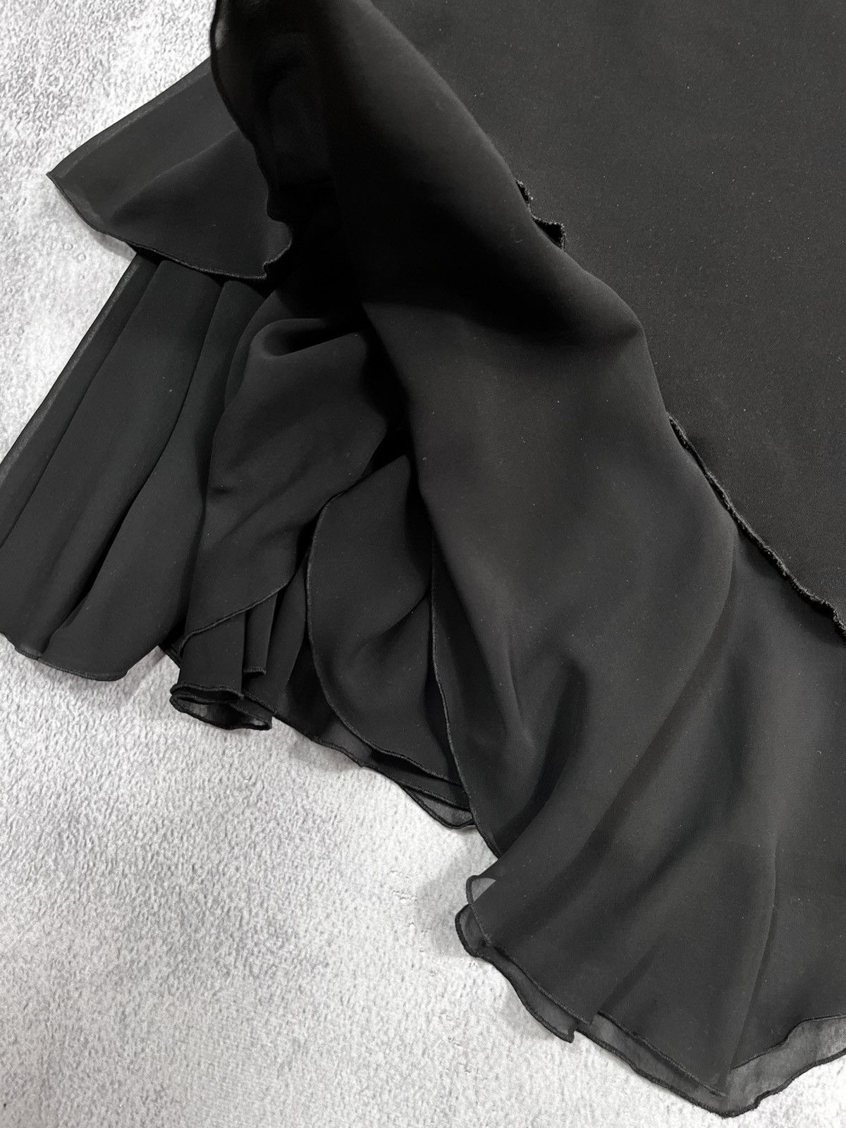 Vintage Vintage Y2K asymmetric flared opium retro style skirt 38 Size 27" / US 4 / IT 40 - 5 Thumbnail