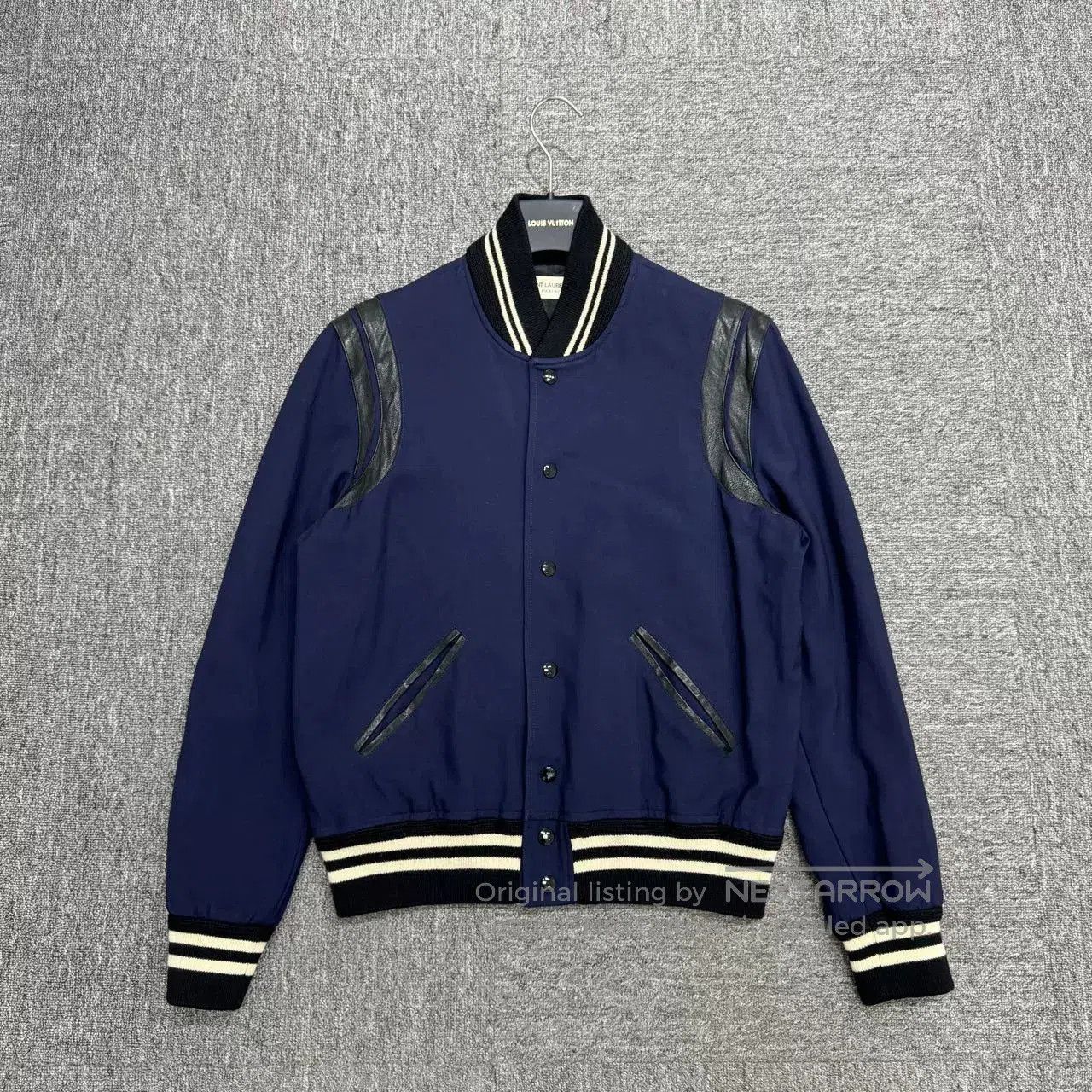 Saint Laurent Paris SLP Teddy Baseball Jacket. Size US M / EU 48-50 / 2 - 1 Thumbnail