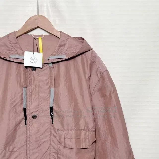 Hermes Hermes Men's Technical Fabric Hooded Jacket. Size US L / EU 52-54 / 3 - 3 Thumbnail