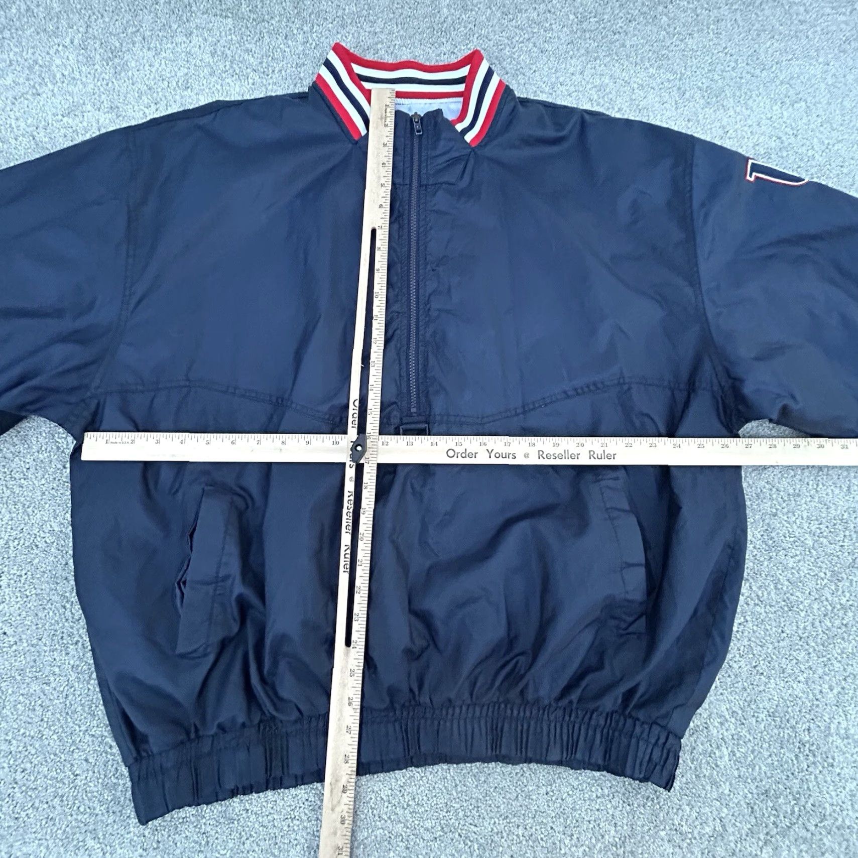 Wilson VINTAGE Wilson Jacket Adult 2XL Windbreaker Zip Nylon Blue Sports 90s Pockets Embroidered Logo Size US XXL / EU 58 / 5 - 7 Thumbnail