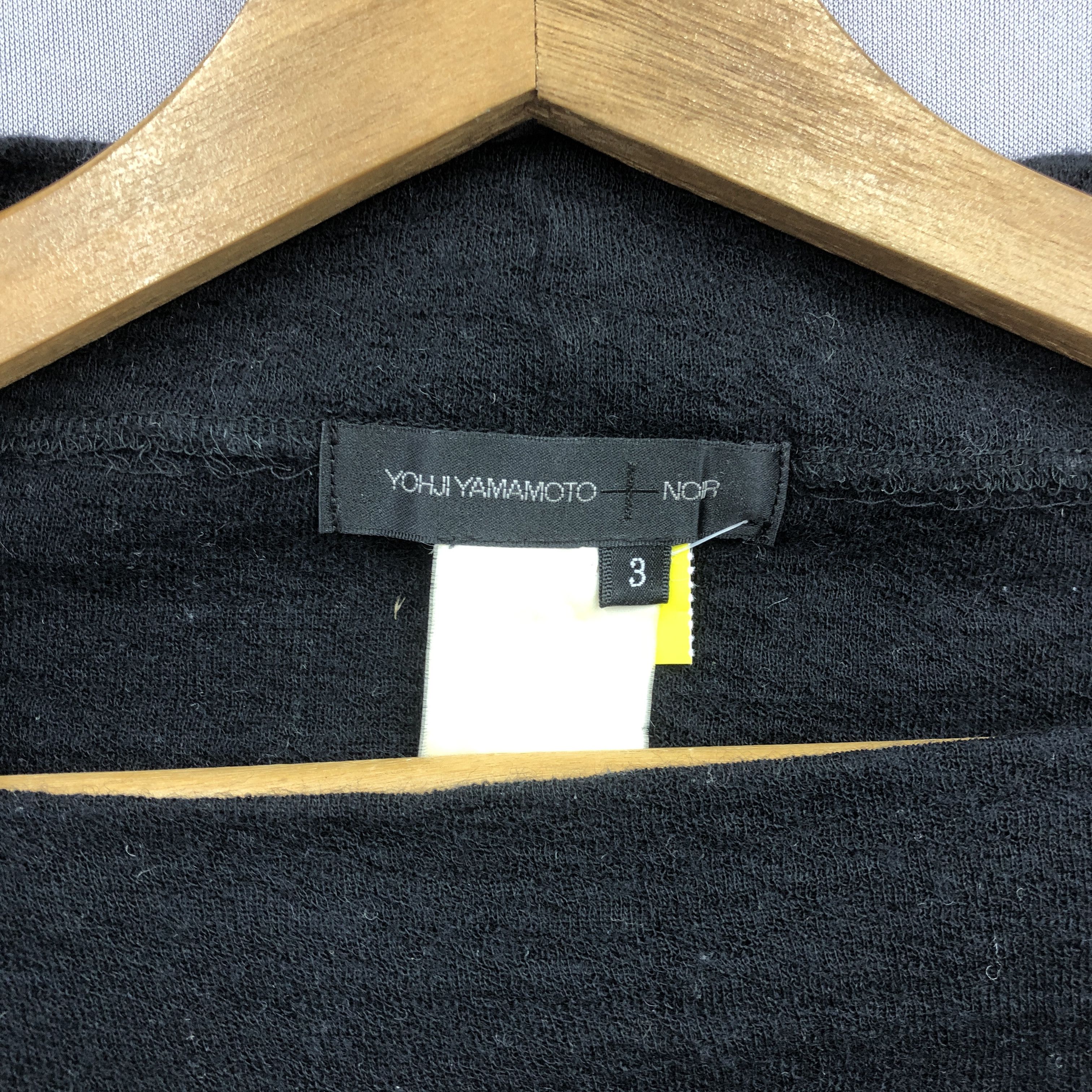 Homespun Knitwear Vintage Yohji Yamamoto +NOIR Knit Sweater Sweatshirt Size S / US 4 / IT 40 - 6 Thumbnail