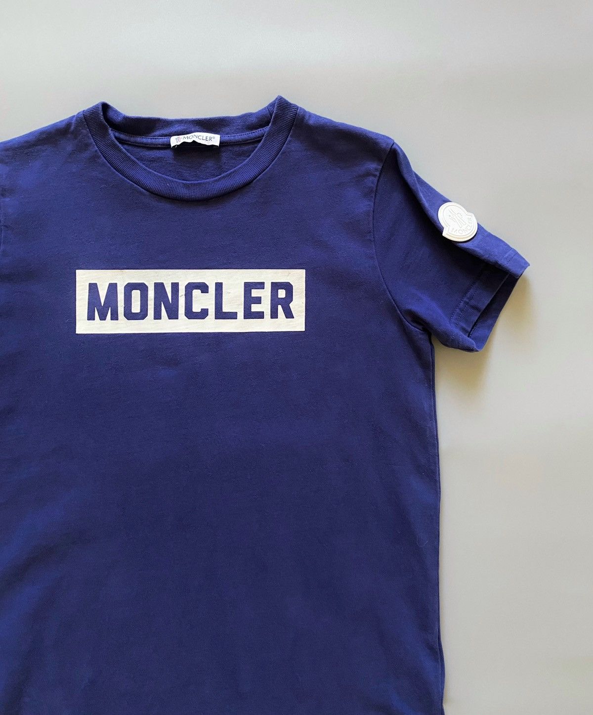 Moncler Moncler Maglia Big Logo T-Shirt 12/152 Size XS / US 0-2 / IT 36-38 - 3 Thumbnail