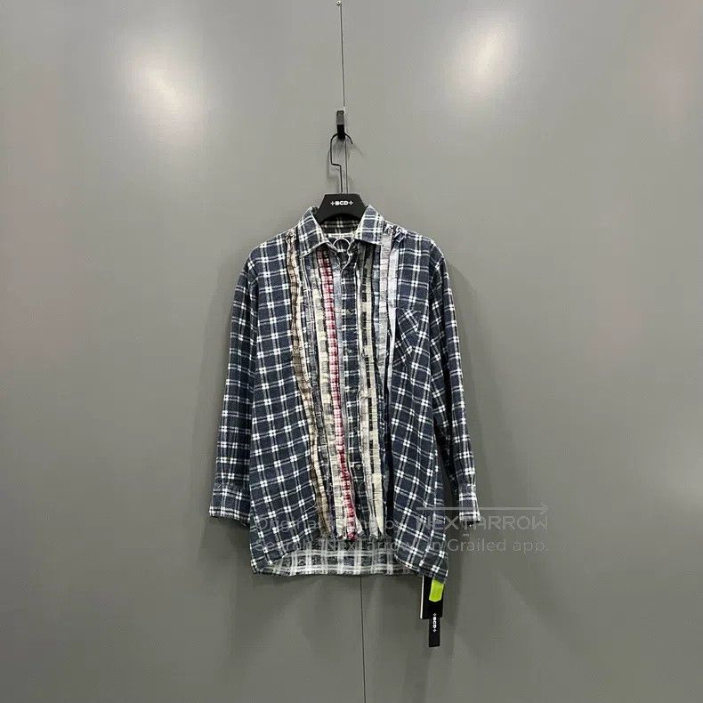 Needles Needles Plaid Patchwork Long Sleeve Shirt Size US M / EU 48-50 / 2 - 1 Thumbnail